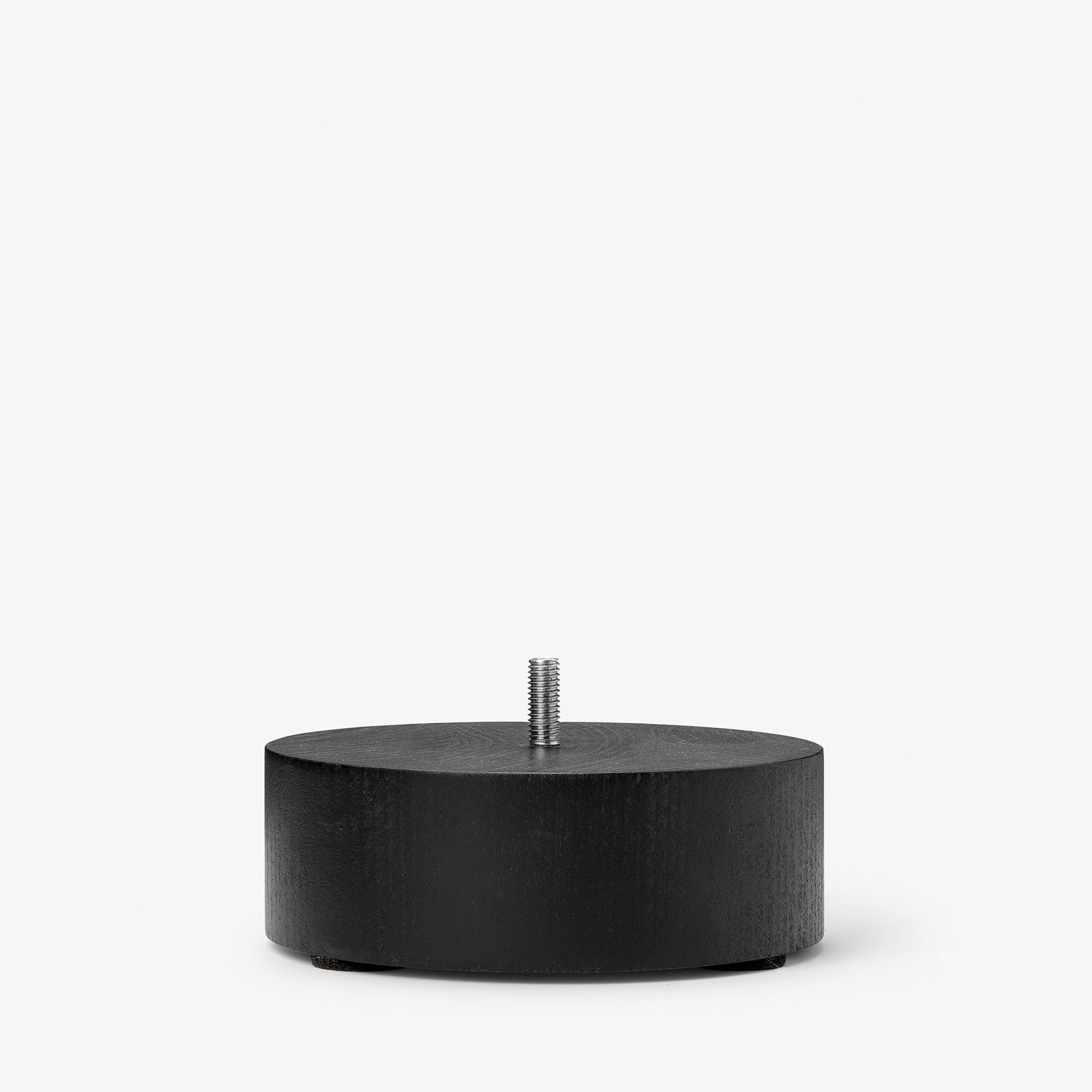 Bob Low - cylinderformat möbelben i trä 4,5 cm - Black