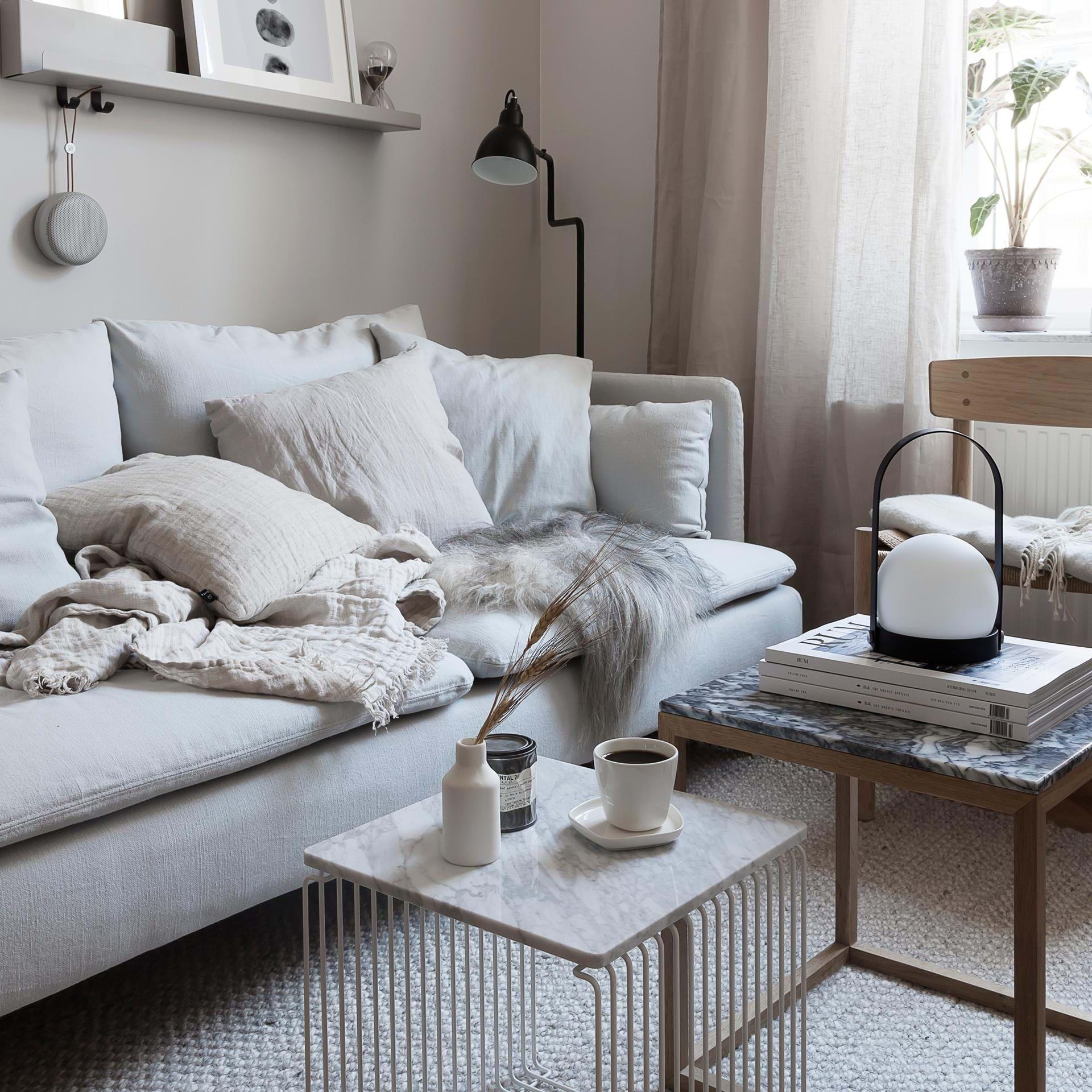 courage wool argument Coco Lapine Design's IKEA Söderhamn sofa style makeover | Bemz
