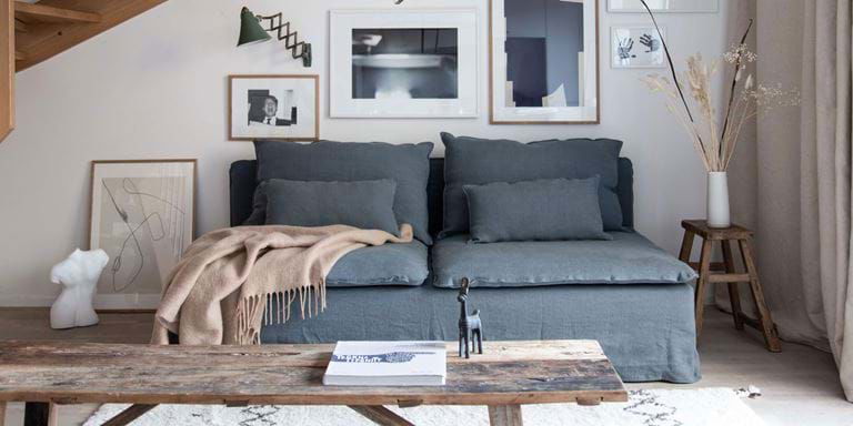 Loose Fit Bemz Loose Fit Bemz, Wood Frame Sofa With Loose Cushions Uk