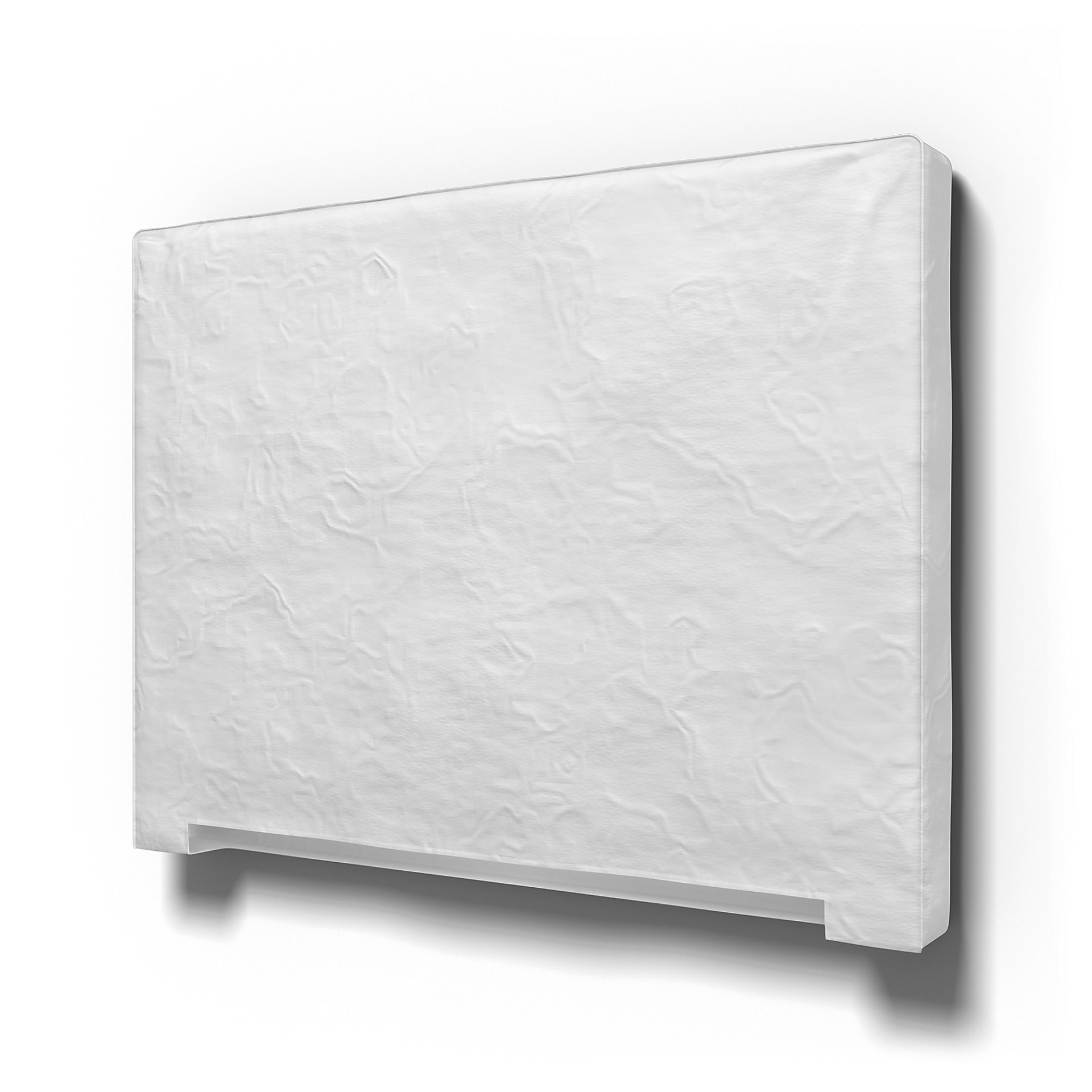IKEA - Abelvär Headboard Cover, Absolute White, Linen - Bemz