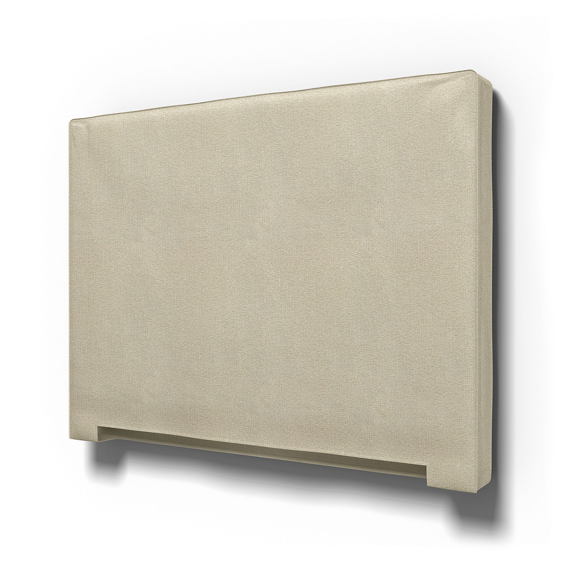 IKEA - Abelvär Headboard Cover, Cream, Bouclé & Texture - Bemz