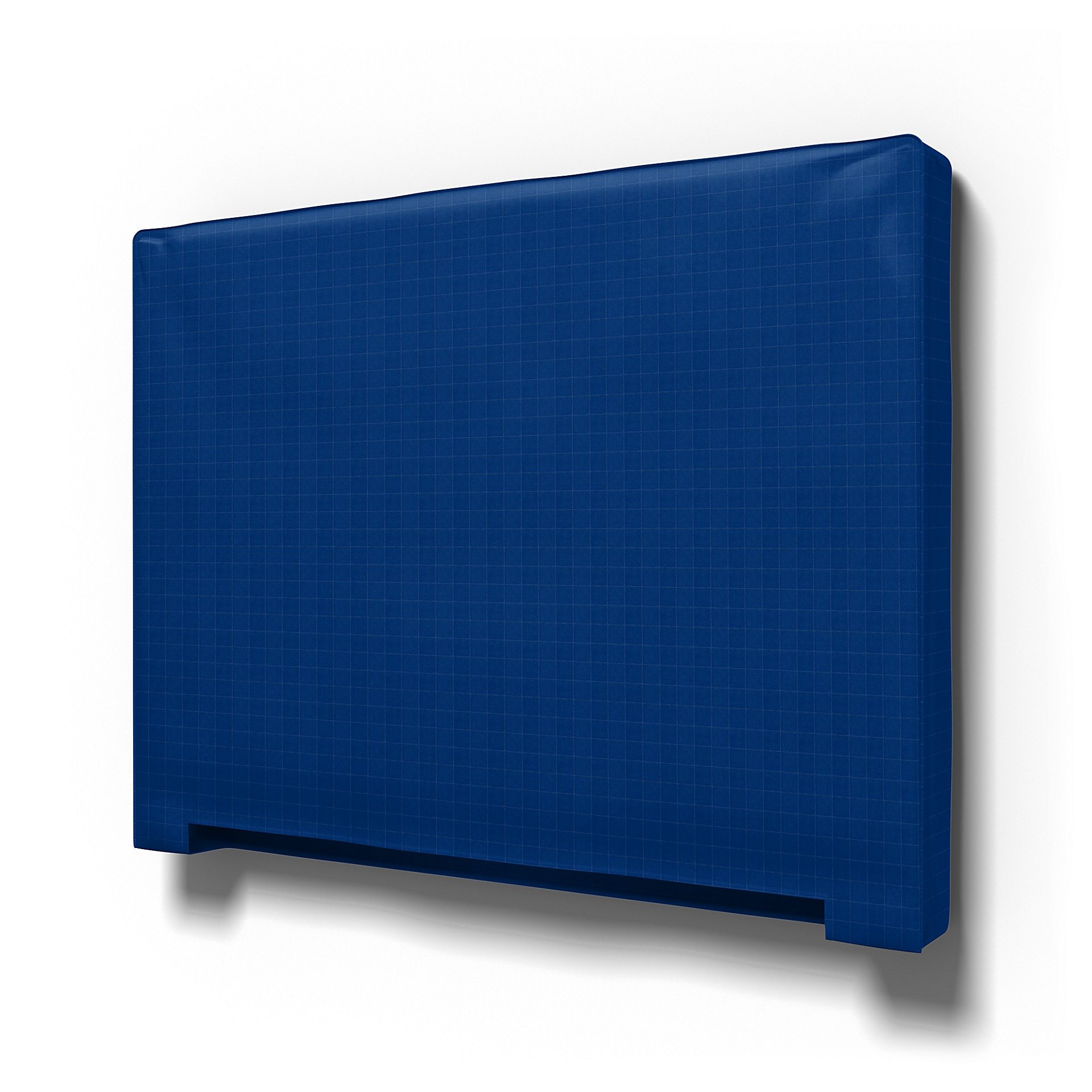 IKEA - Abelvar Headboard Cover, Lapis Blue, Velvet - Bemz