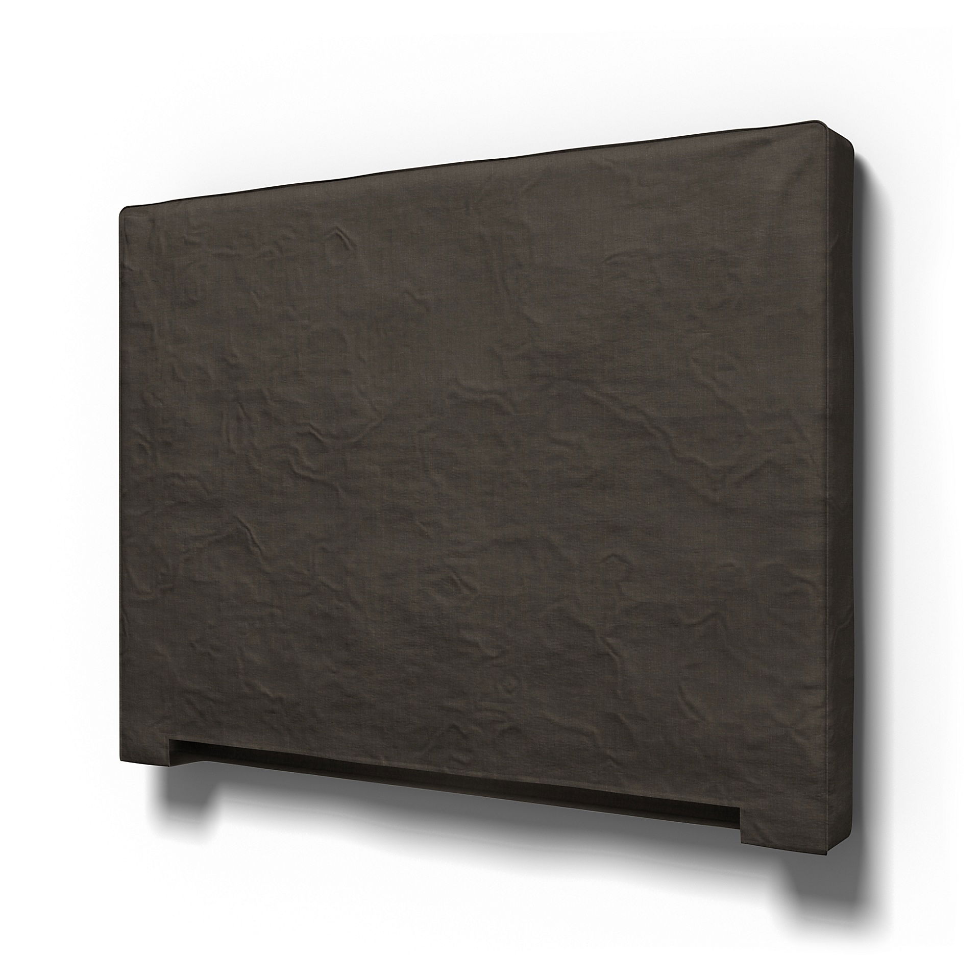 IKEA - Abelvär Headboard Cover, Mocha, Linen - Bemz