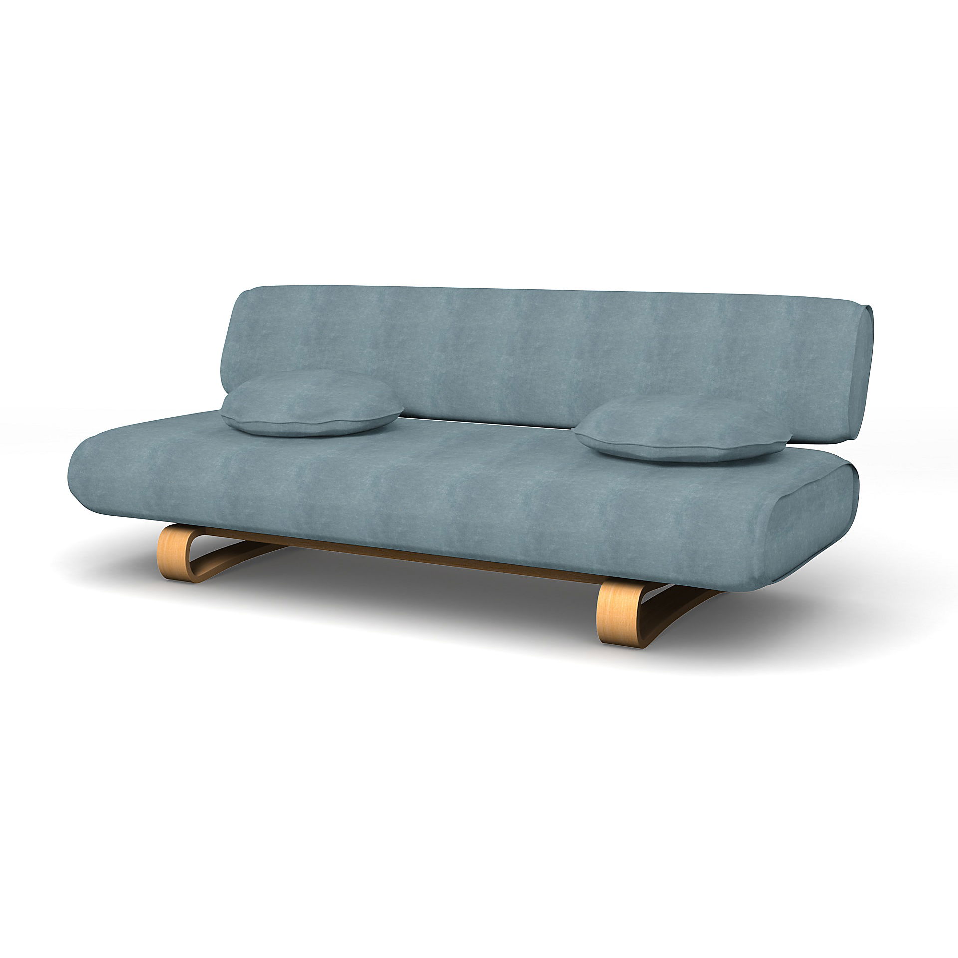 IKEA - Allerum Sofa Bed Cover, Air Blue, BEMZ NATURE'S PALETTE COLLECTION - Bemz