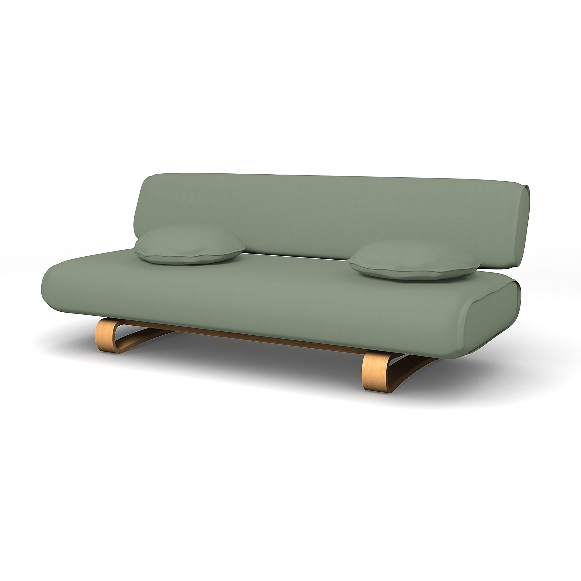 IKEA - Allerum Sofa Bed Cover, Seagrass, Cotton - Bemz