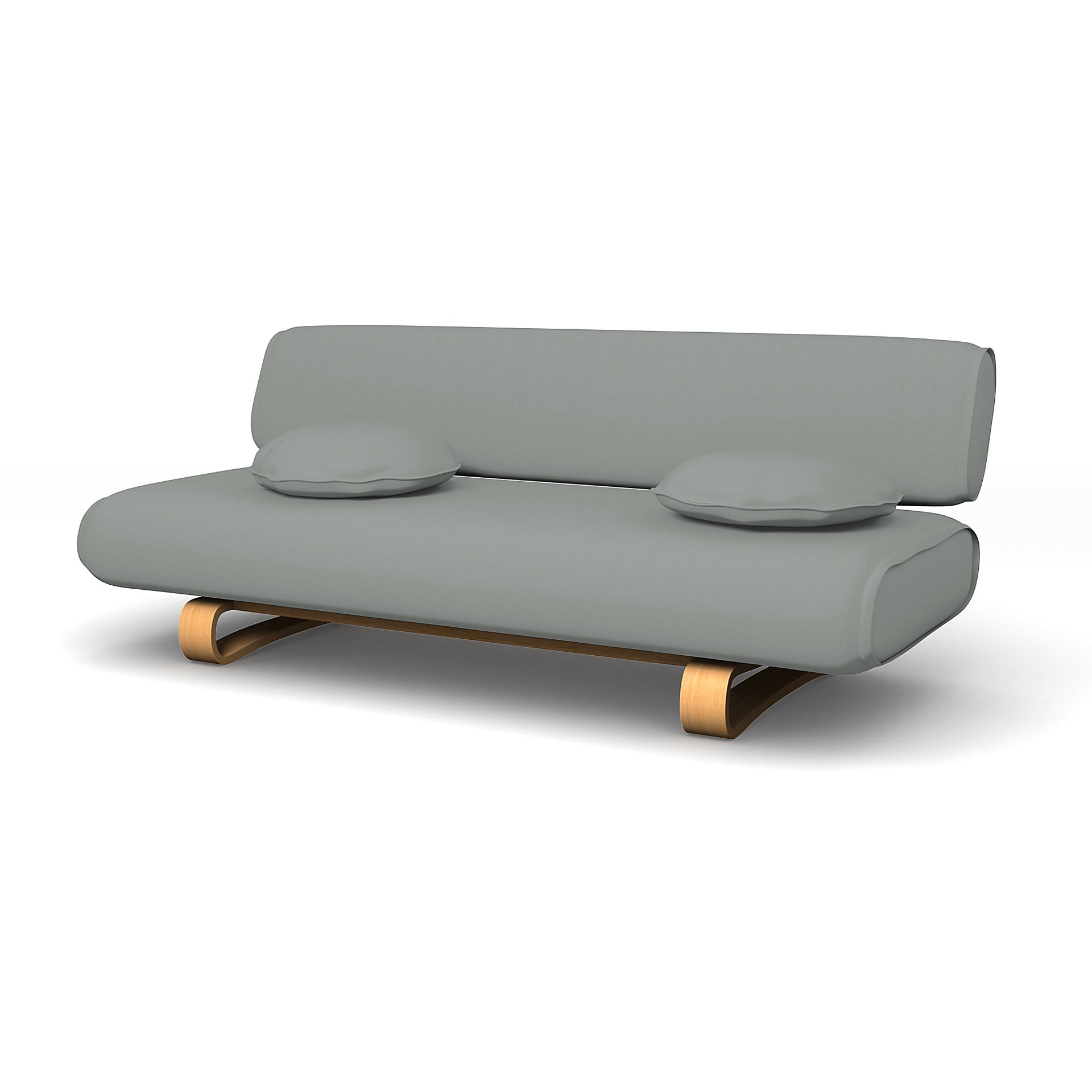 IKEA - Allerum Sofa Bed Cover, Drizzle, Cotton - Bemz