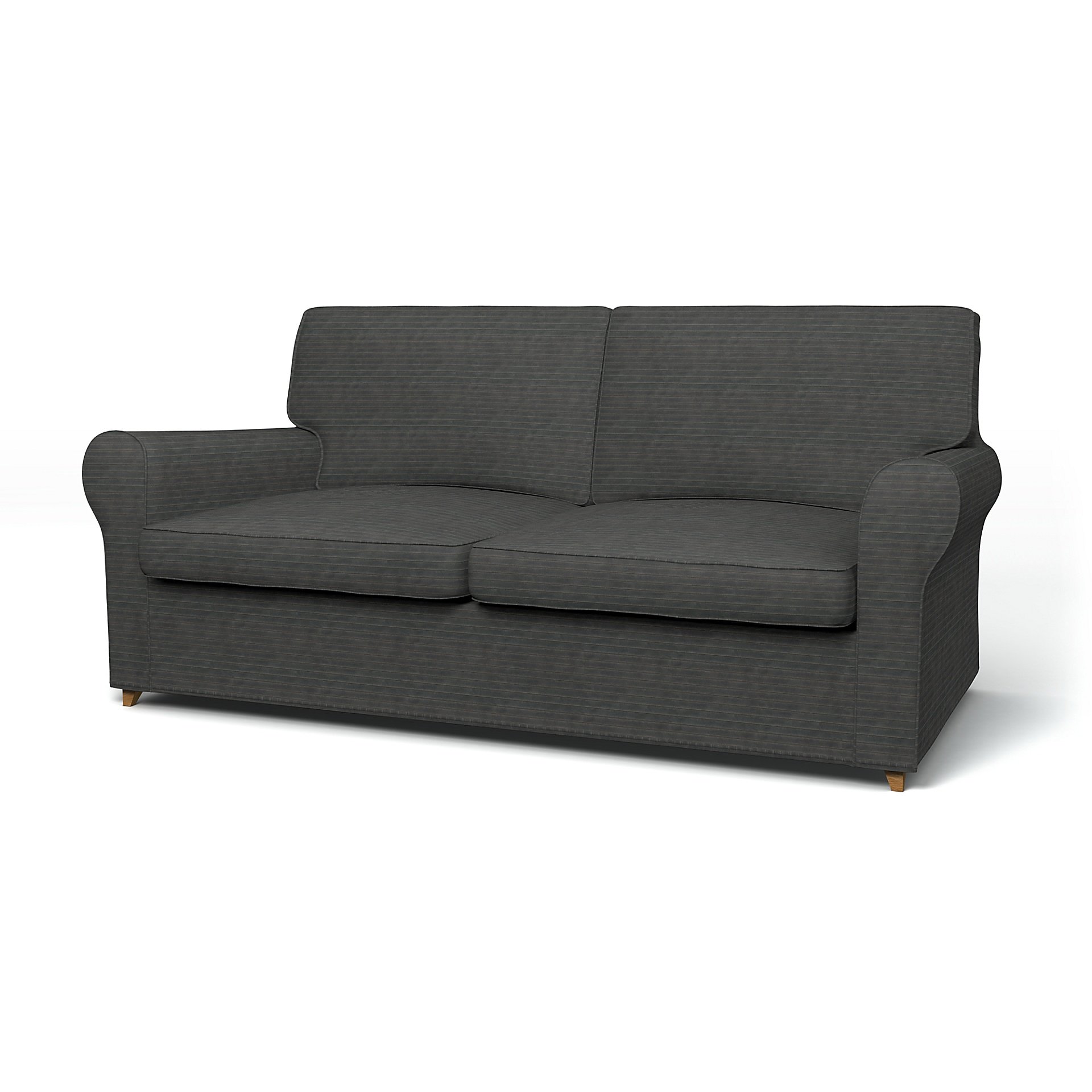 IKEA - Angby Sofa Bed Cover, Licorice, Corduroy - Bemz