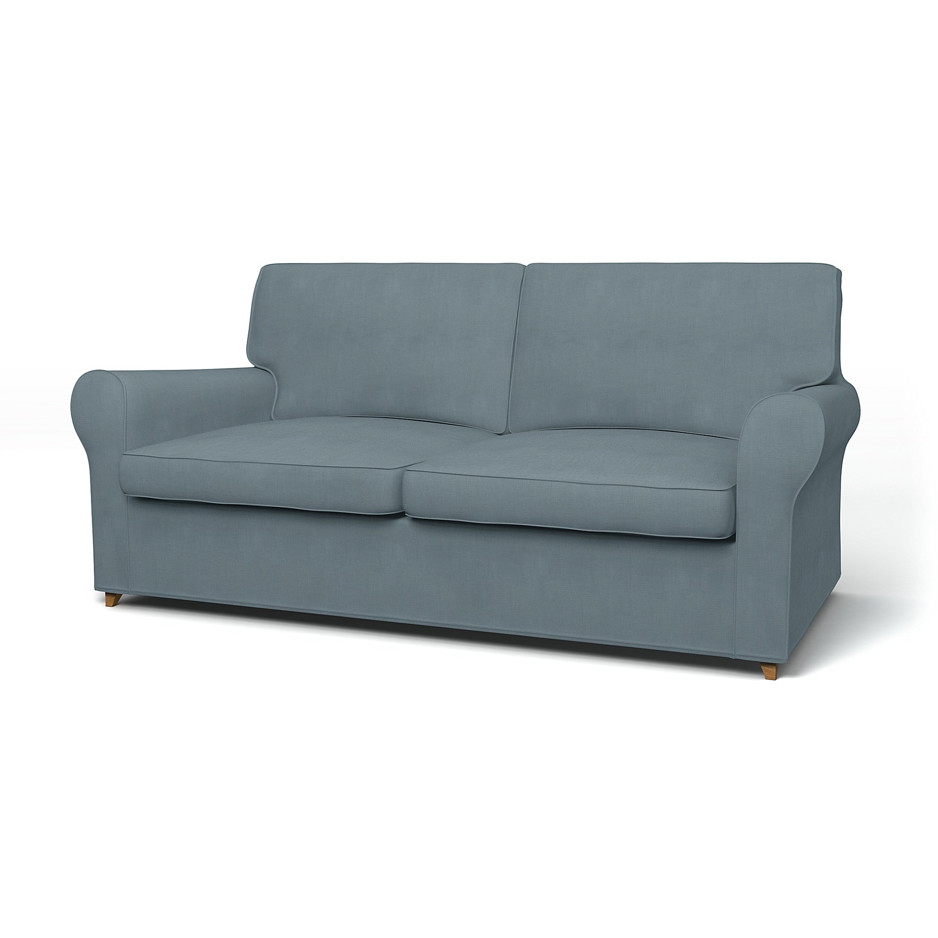 IKEA - Angby Sofa Bed Cover, Dusk, Linen - Bemz