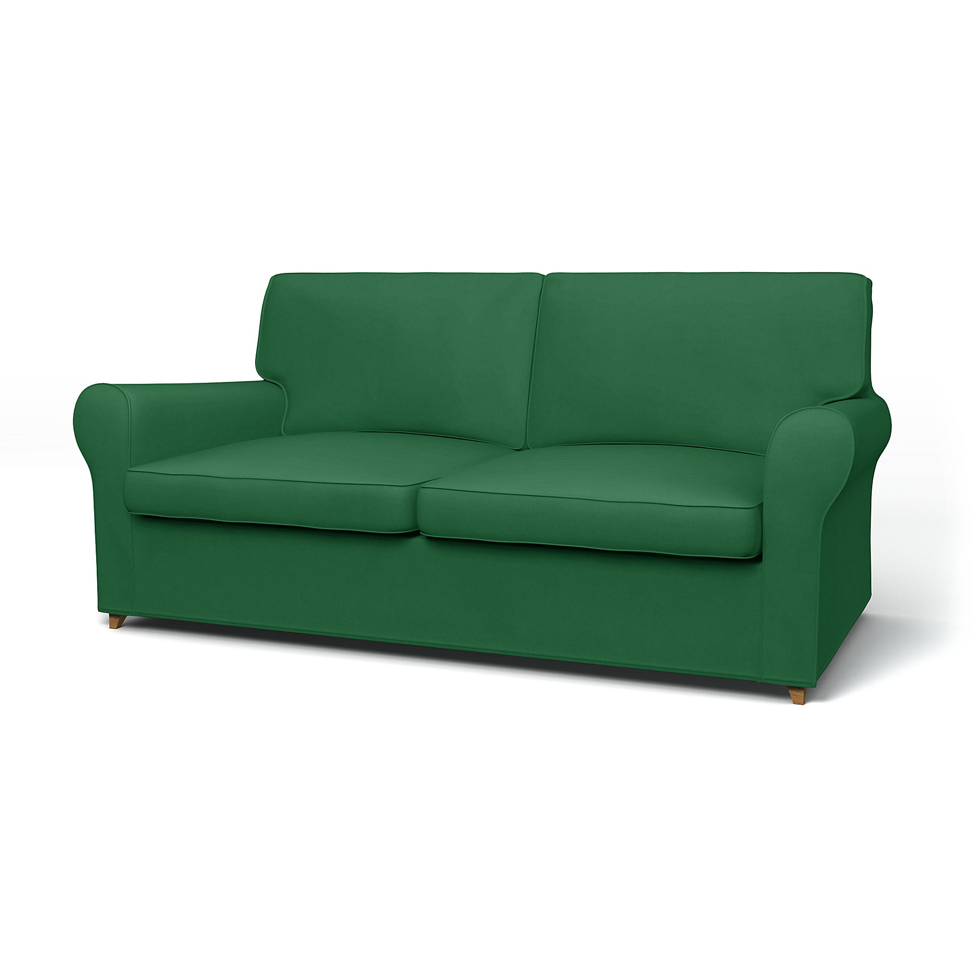 IKEA - Överdrag till Ängby bäddsoffa, Abundant Green, Sammet - Bemz