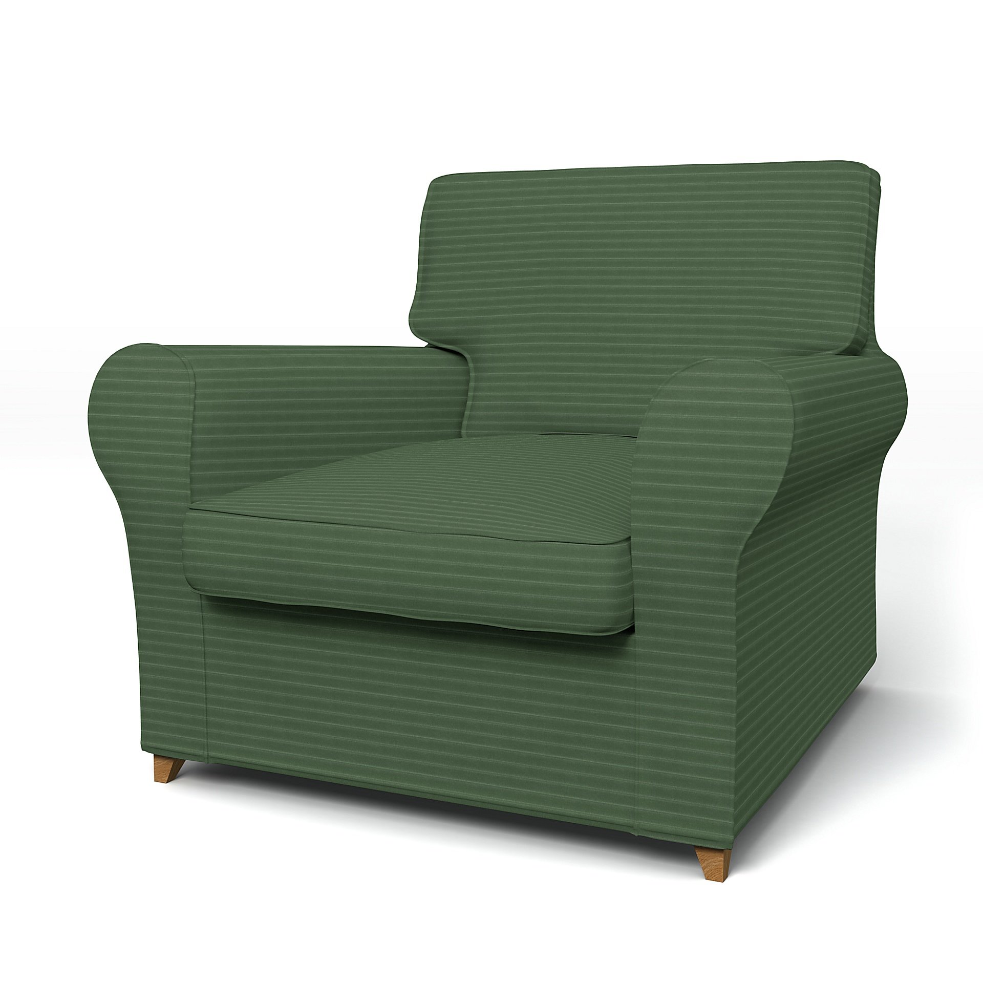 IKEA - Överdrag till Ängby fåtölj (standard modell), Palm Green, Manchester - Bemz