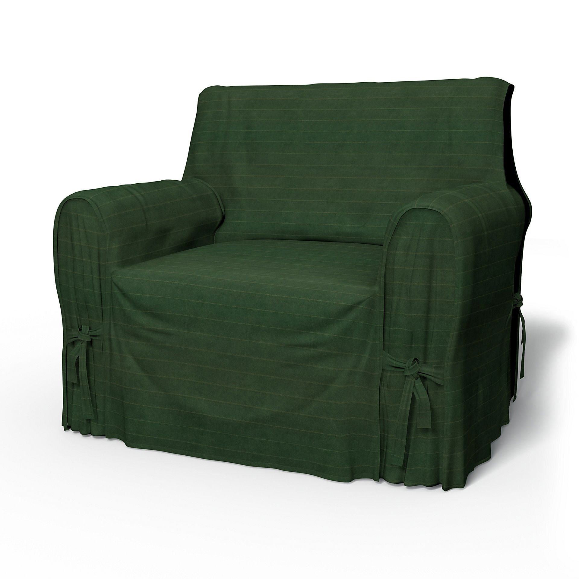 IKEA - Fåtöljöverdrag multi fit liten modell, Deep Green, BEMZ NATURES’ PALETTE COLLECTION - Bemz