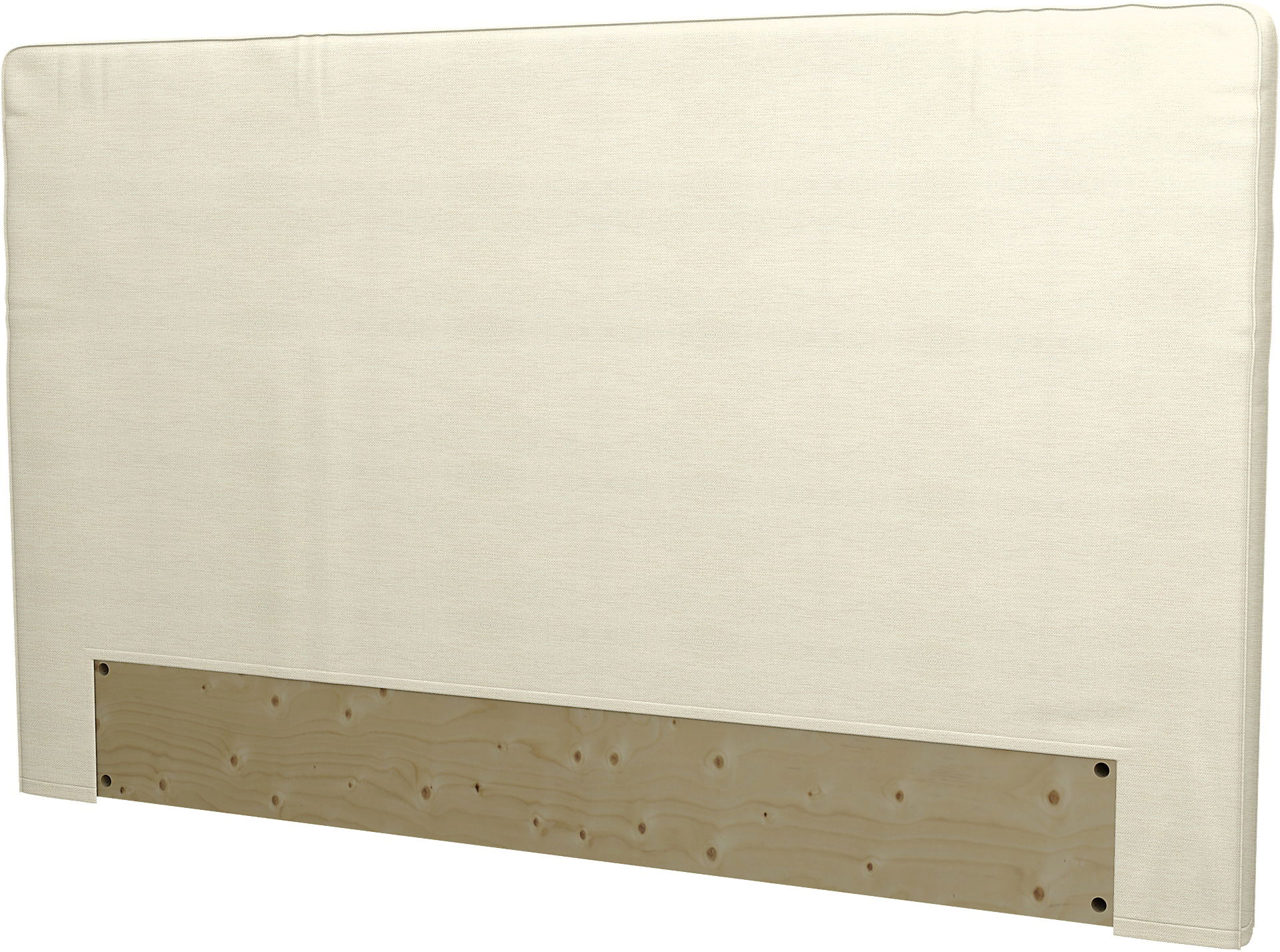 IKEA - Arnavik Headboard Cover, Sand Beige, Cotton - Bemz