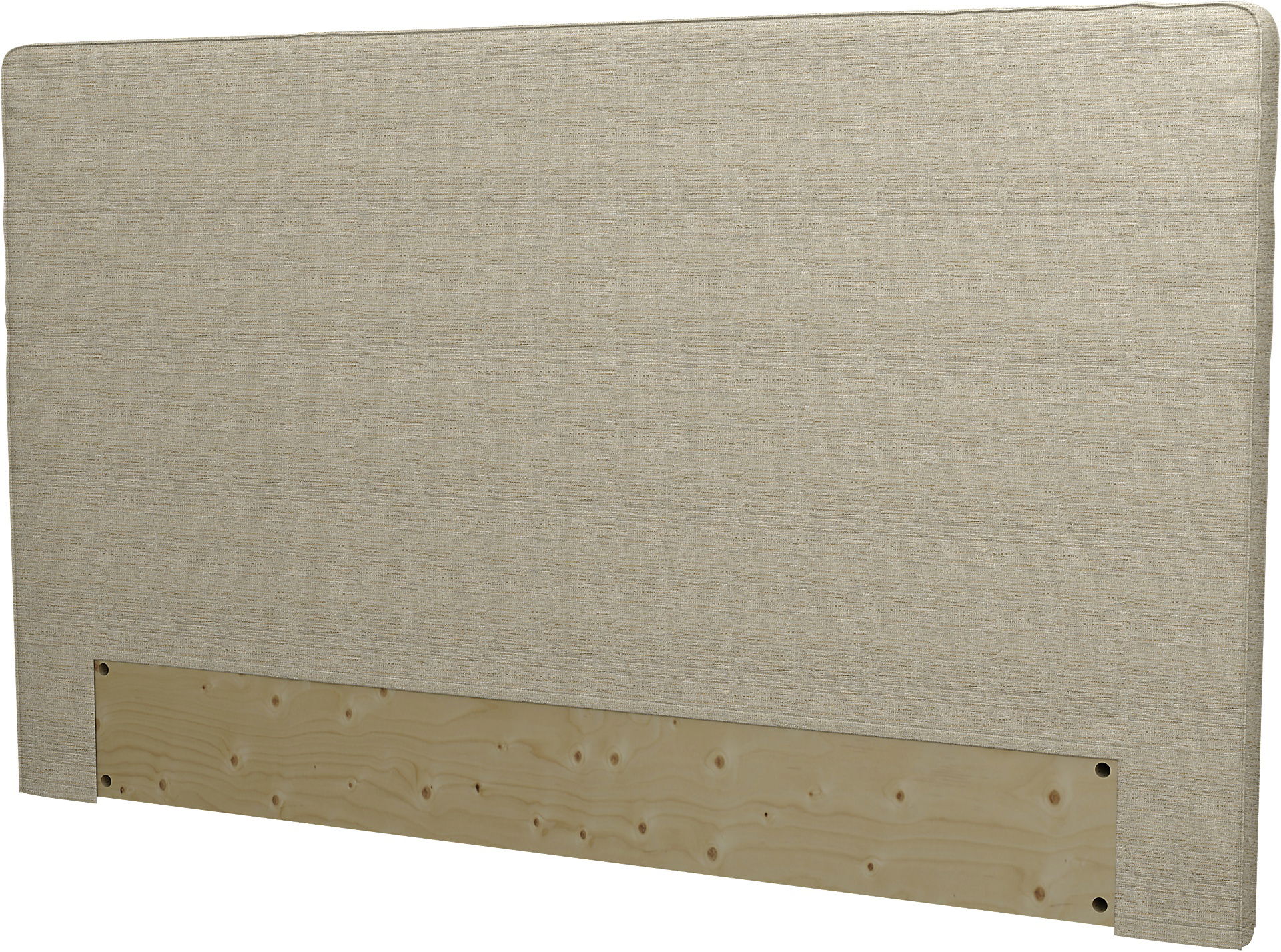 IKEA - Arnavik Headboard Cover, Light Sand, Bouclé & Texture - Bemz