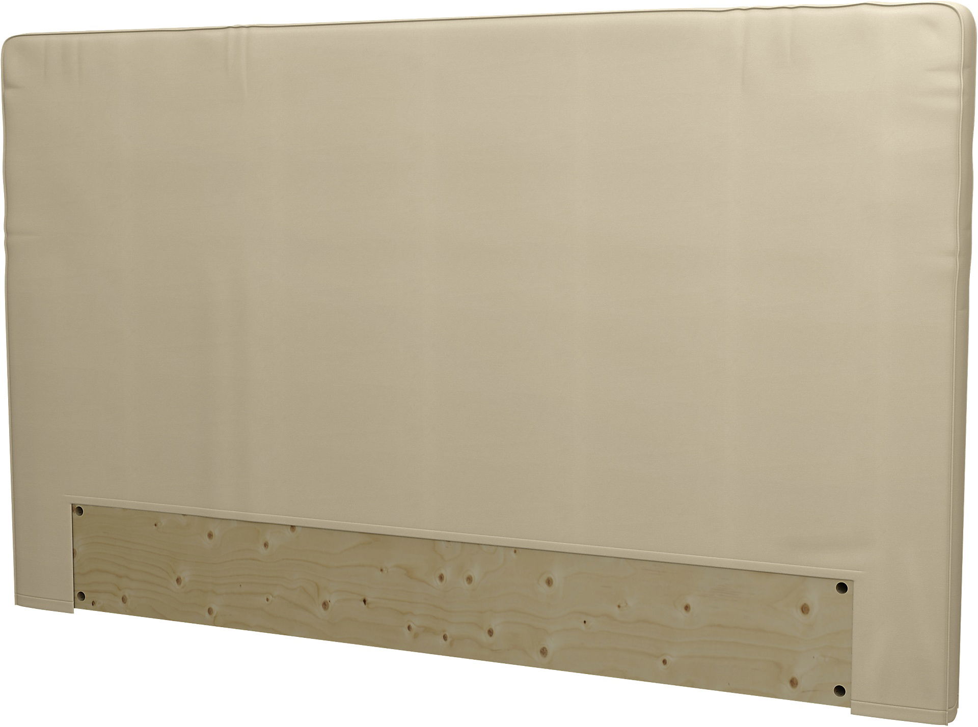 IKEA - Arnavik Headboard Cover, Sand Beige, Cotton - Bemz