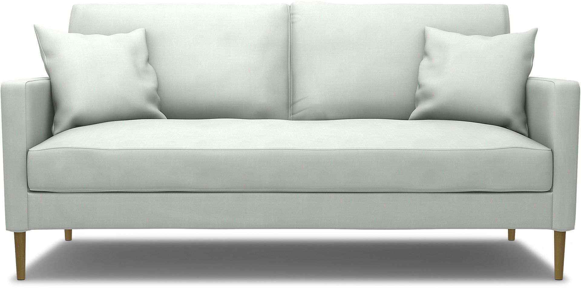 IKEA - Överdrag till Åsljunga 3-sitssoffa, Silver Grey, Linne - Bemz