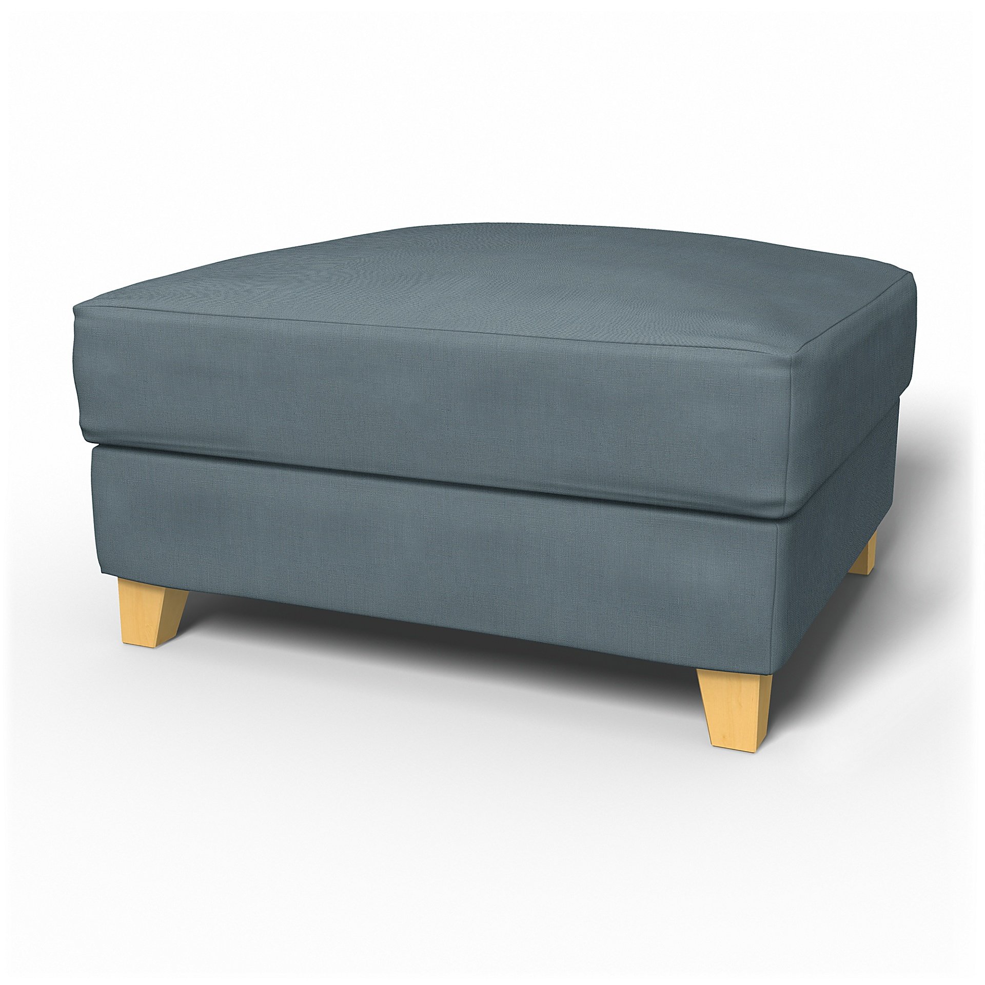 IKEA - Backa Footstool Cover, Dusk, Linen - Bemz