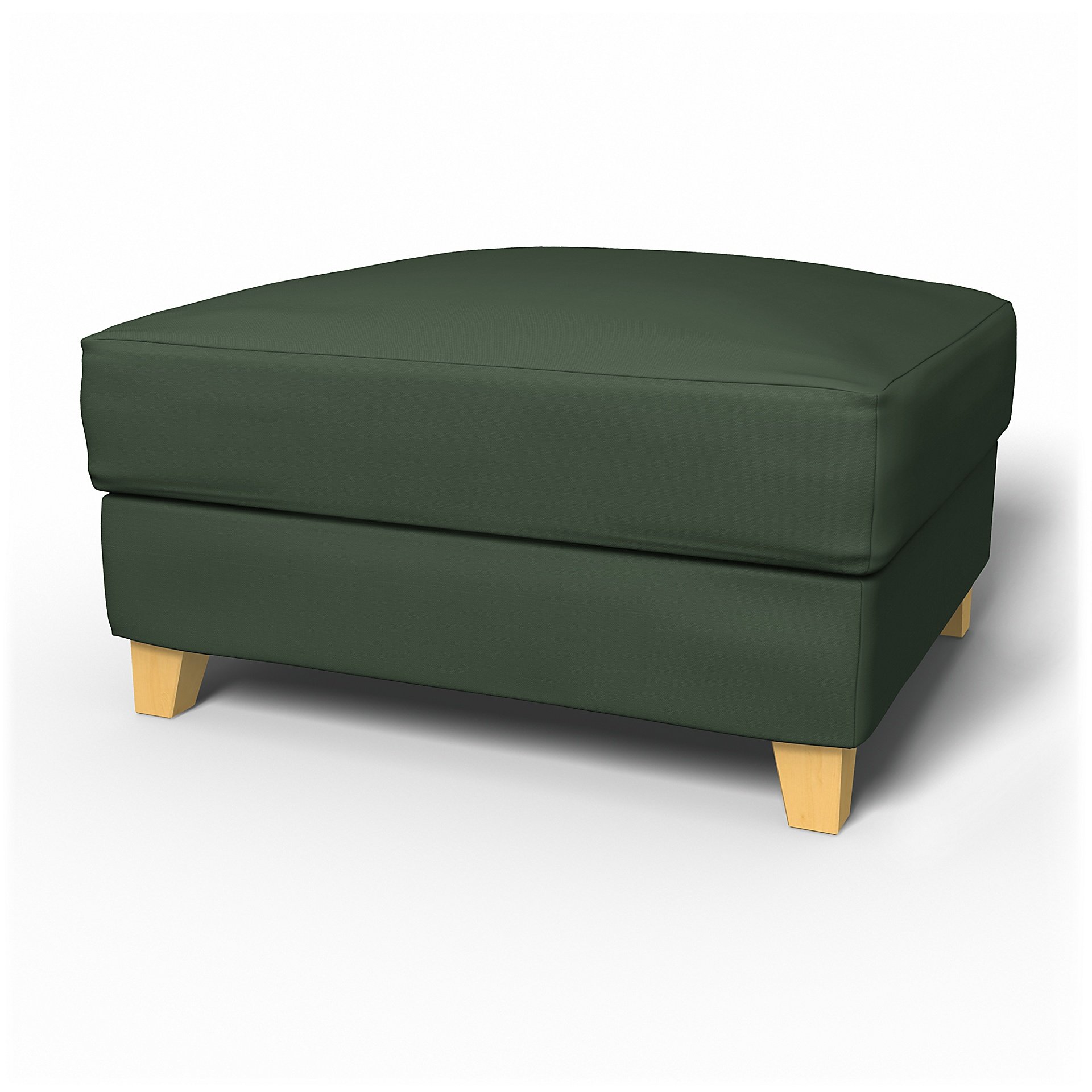 IKEA - Backa Footstool Cover, Thyme, Cotton - Bemz