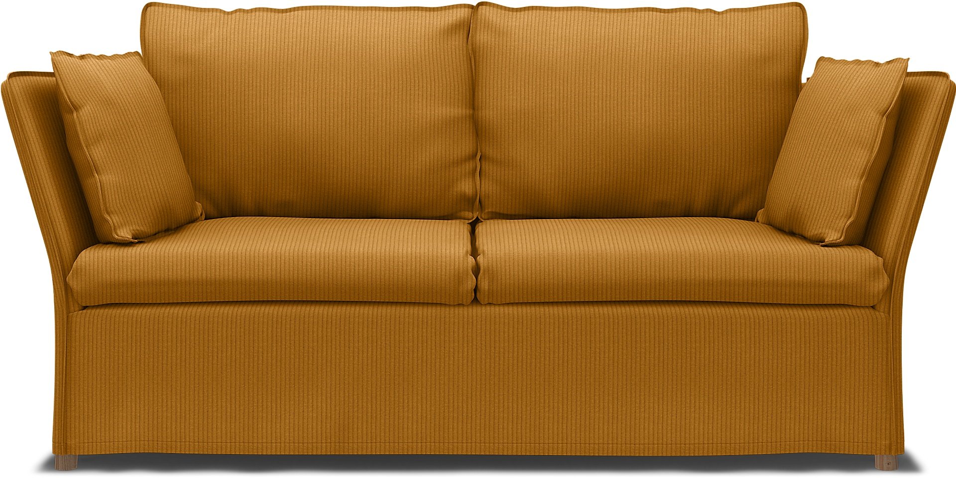IKEA - Backsalen 2 seater sofa, Amber, Corduroy - Bemz