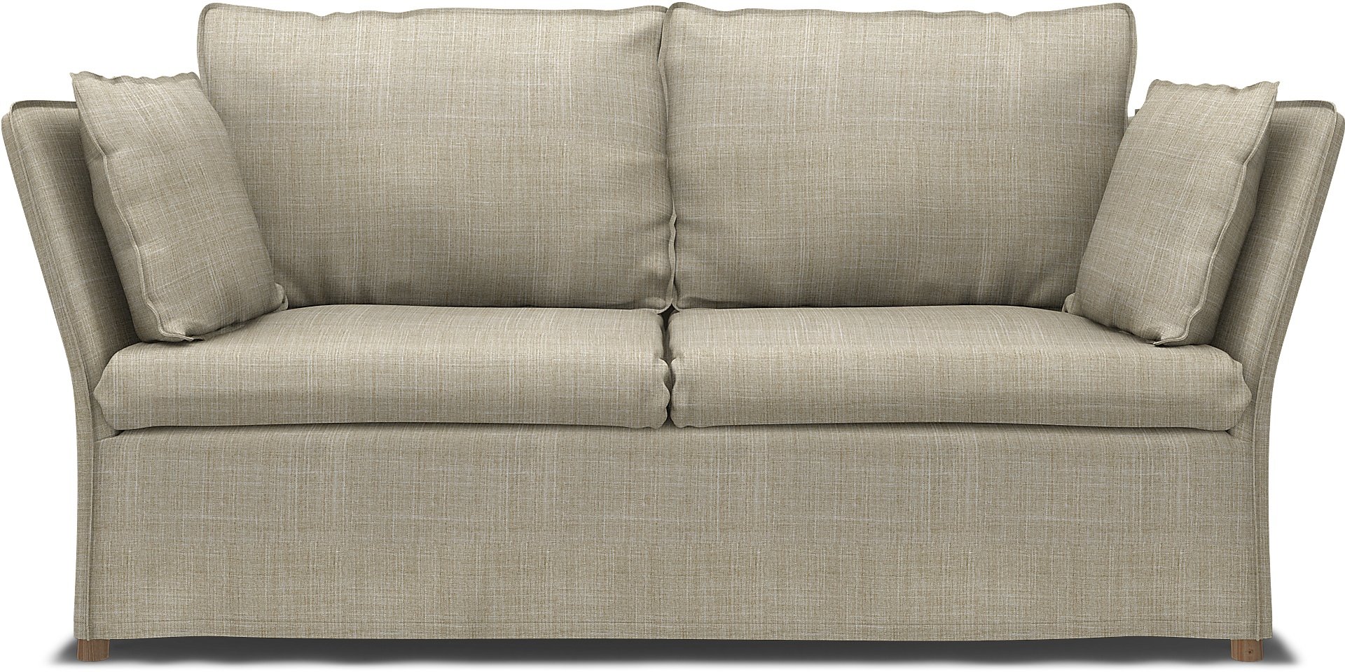 IKEA - Backsalen 2 seater sofa, Sand Beige, Boucle & Texture - Bemz
