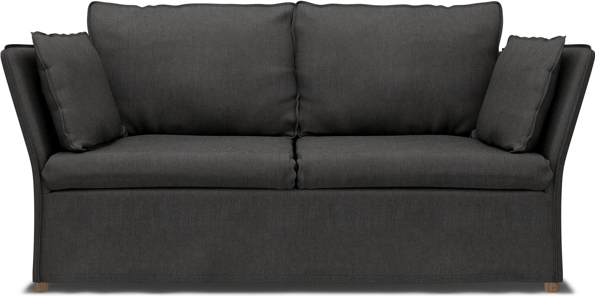 IKEA - Backsalen 2 seater sofa, Espresso, Linen - Bemz