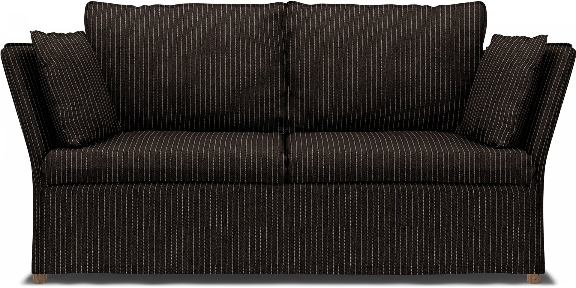 IKEA - Backsalen 2 seater sofa, Graphite Grey, - Bemz