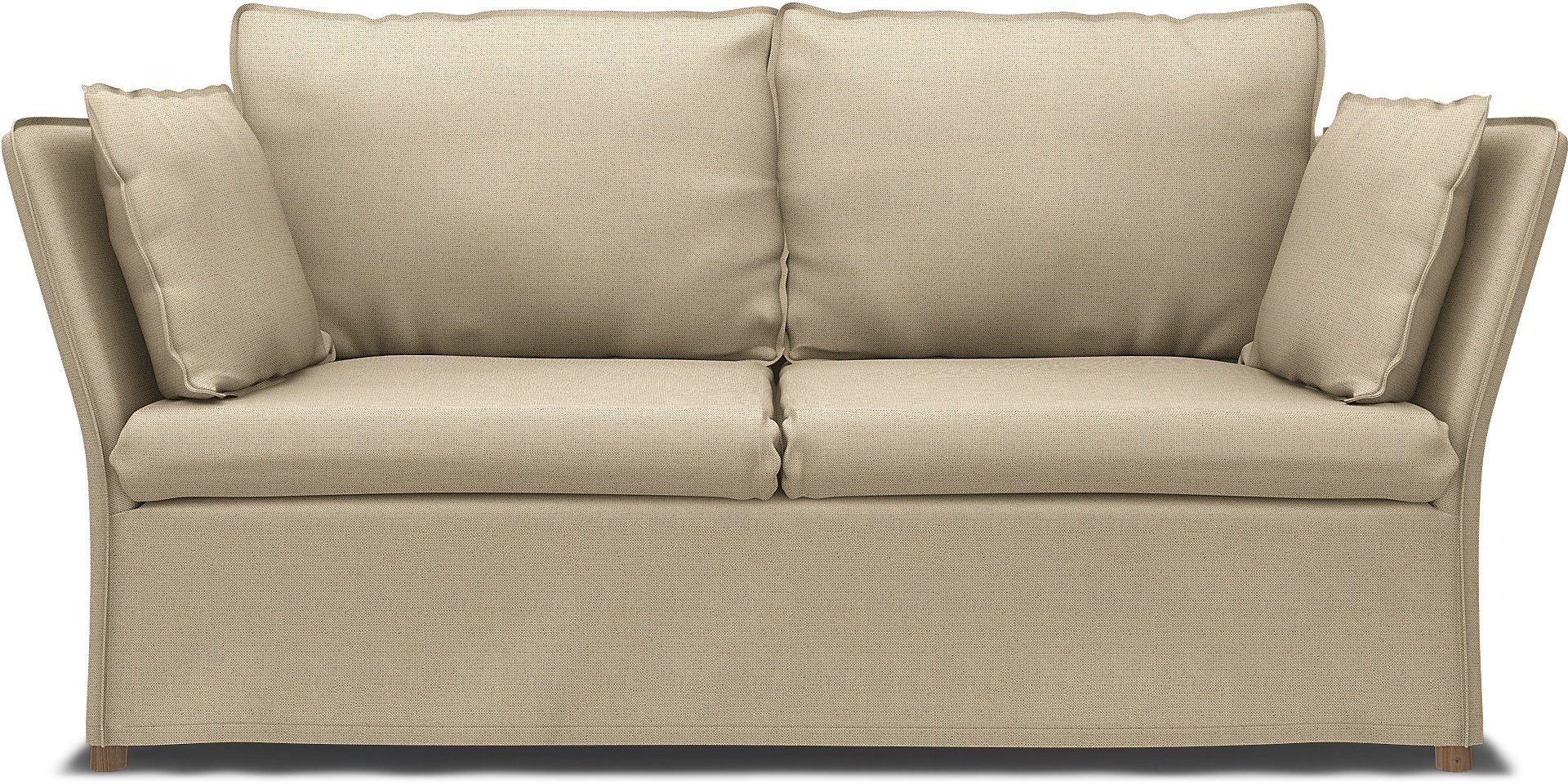 IKEA - Backsalen 2 seater sofa, Unbleached, Linen - Bemz