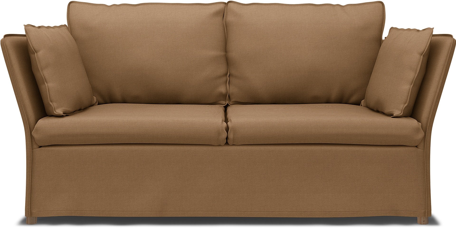IKEA - Backsalen 2 seater sofa, Nougat, Linen - Bemz