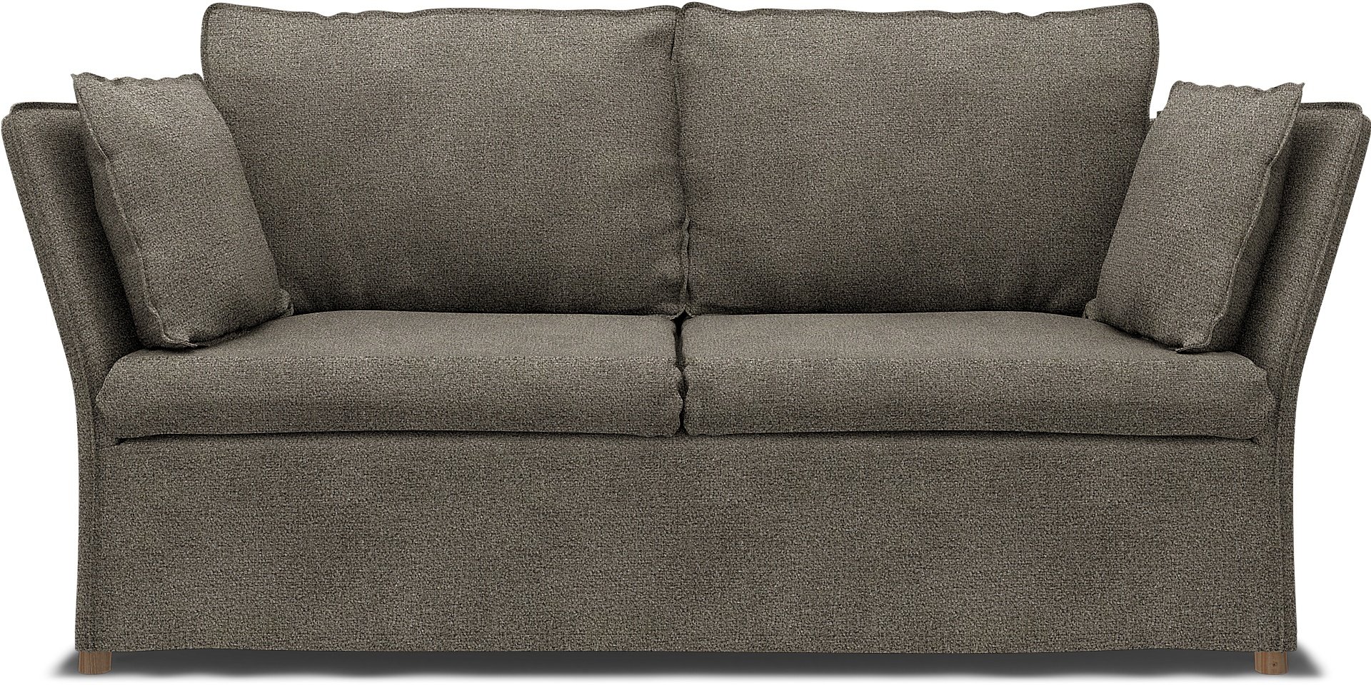 IKEA - Backsalen 2 seater sofa, Taupe, Boucle & Texture - Bemz