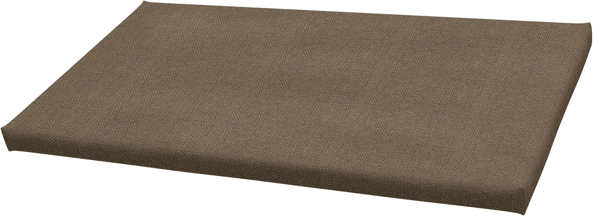 IKEA - Bänkkamrat Cushion Cover 90x50x3,5 cm , Dark Taupe, Bouclé & Texture - Bemz