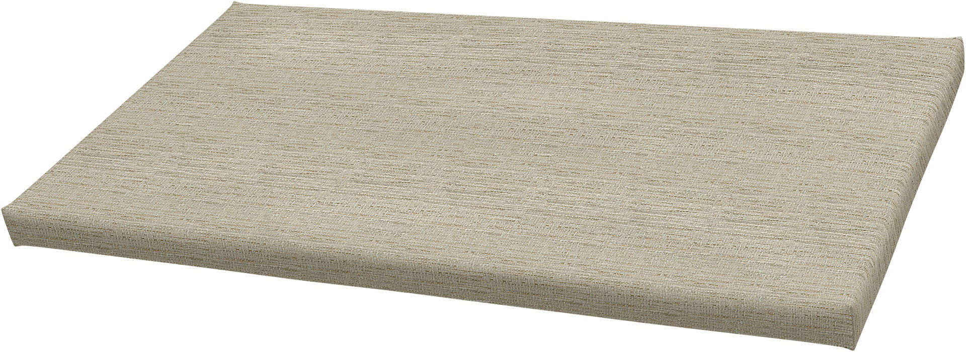 IKEA - Bänkkamrat Cushion Cover 90x50x3,5 cm , Light Sand, Bouclé & Texture - Bemz