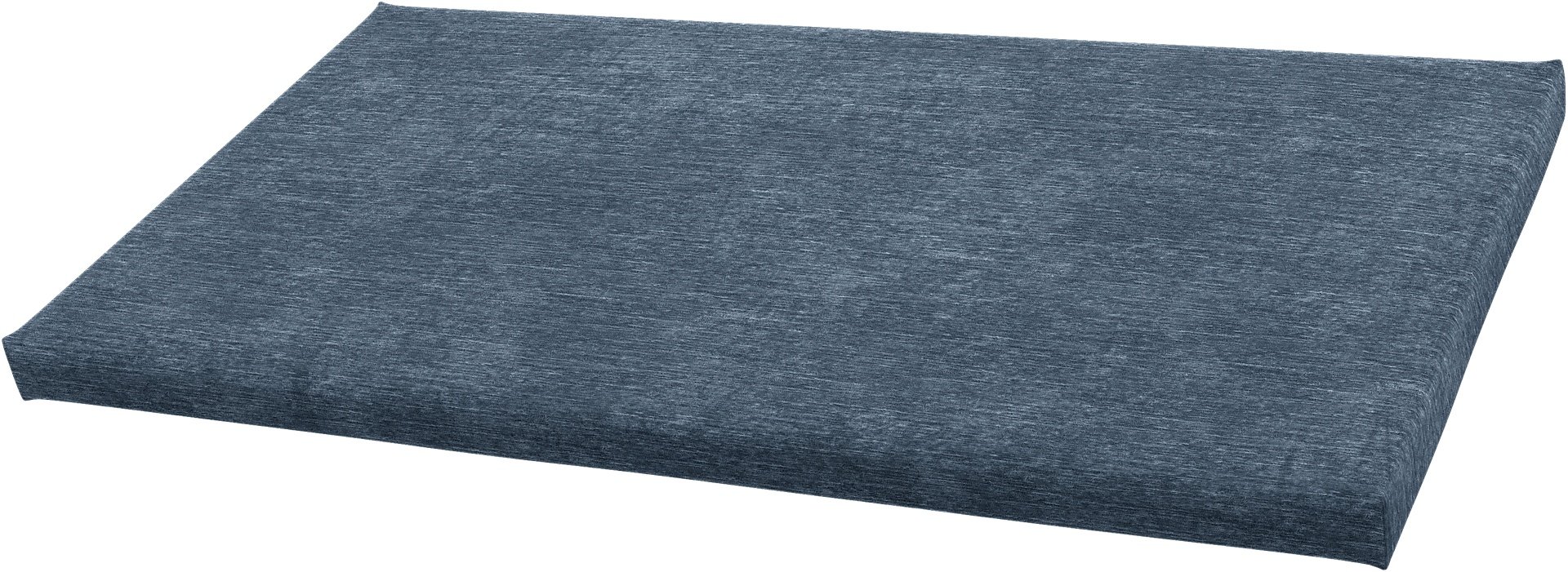 IKEA - Bankkamrat Cushion Cover 90x50x3,5 cm , Mineral Blue, Velvet - Bemz