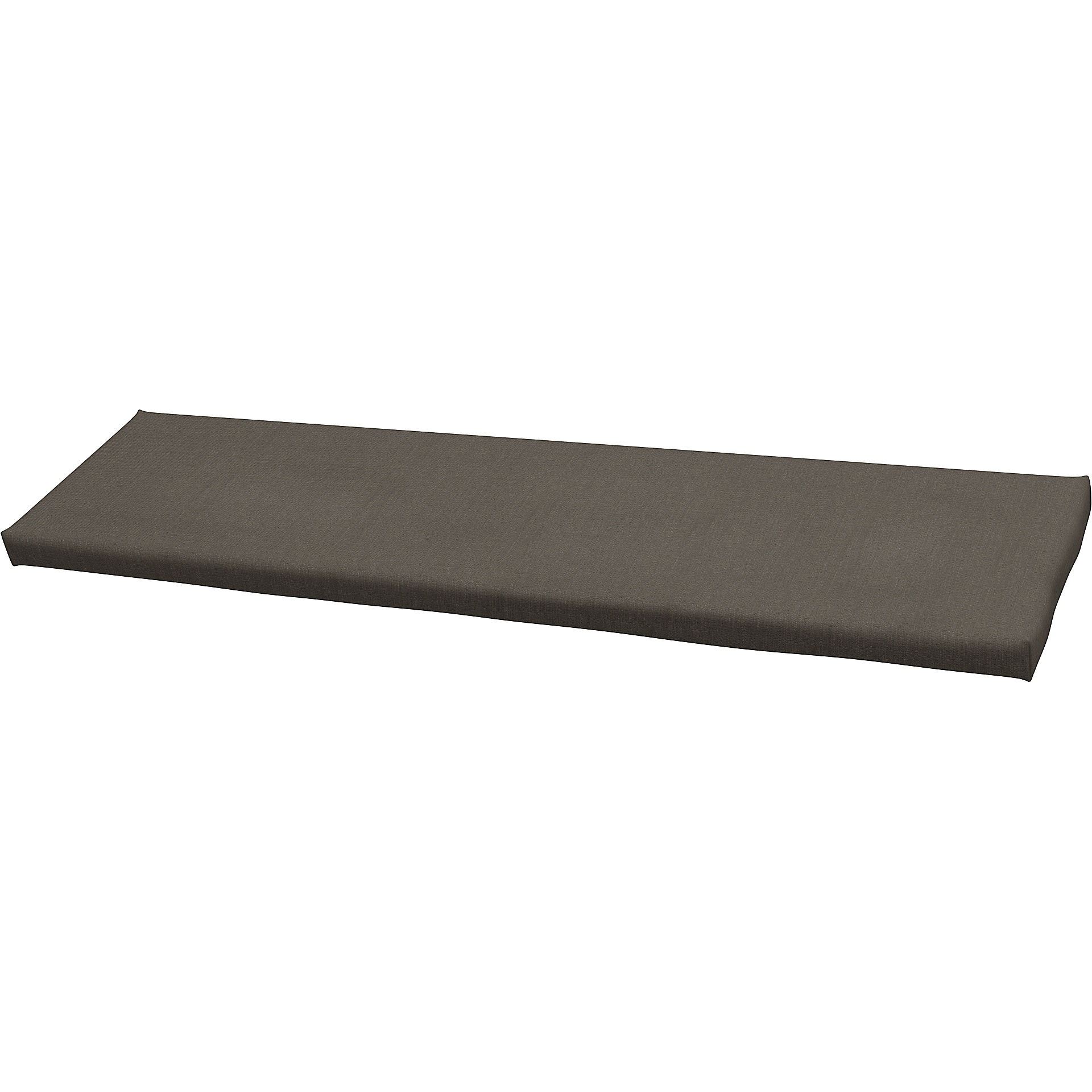 IKEA - Universal bench cushion cover 120x35x3,5 cm, Mocha, Linen - Bemz