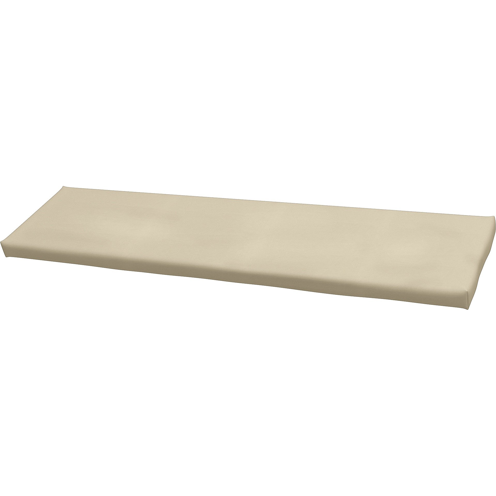 IKEA - Universal bench cushion cover 120x35x3,5 cm, Sand Beige, Cotton - Bemz