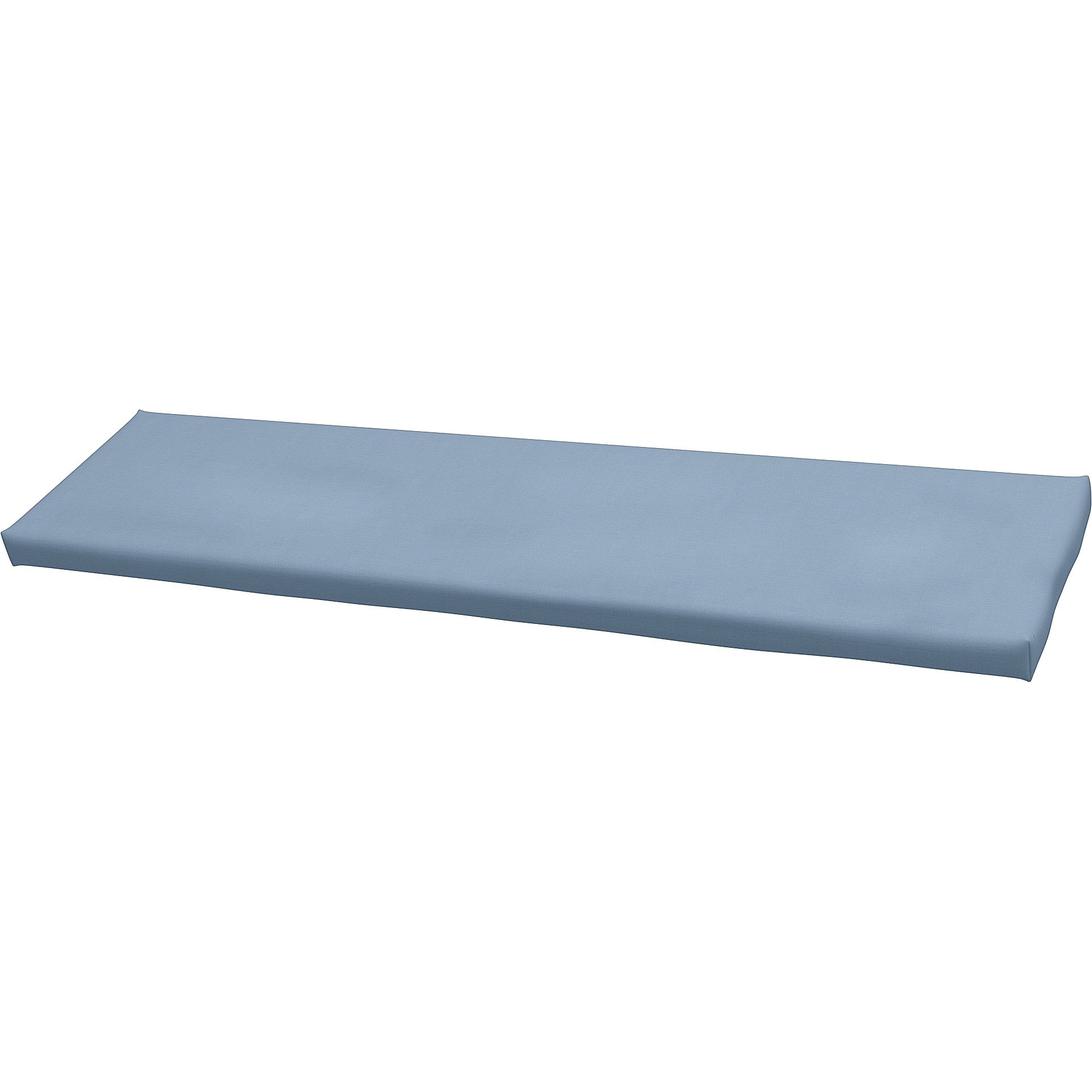 IKEA - Universal bench cushion cover 120x35x3,5 cm, Dusty Blue, Cotton - Bemz