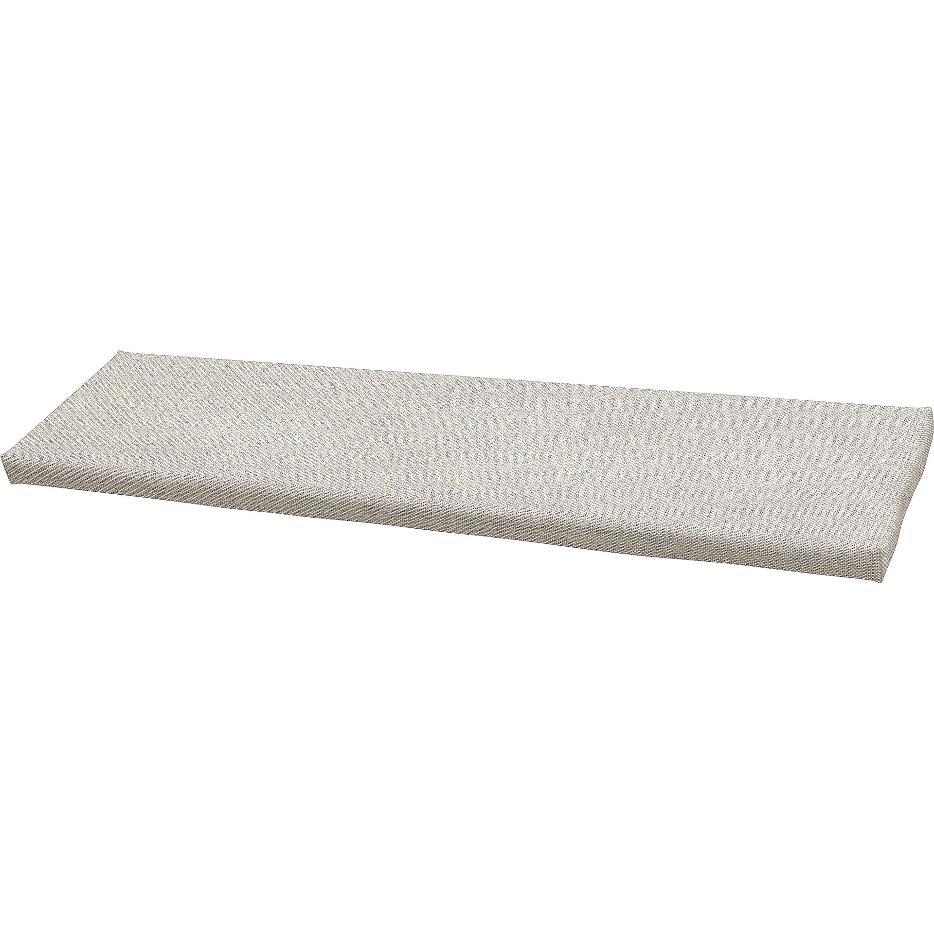 IKEA - Universal bench cushion cover 120x35x3,5 cm, Silver Grey, Cotton - Bemz