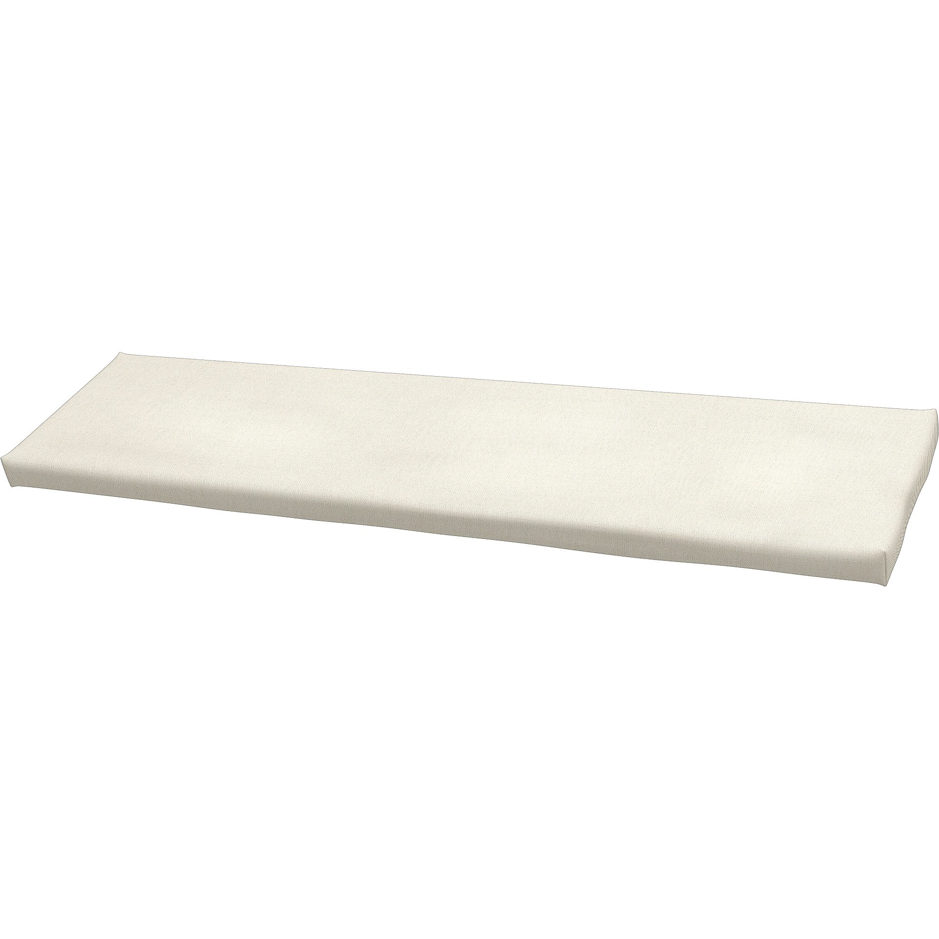IKEA - Universal bench cushion cover 120x35x3,5 cm, Unbleached, Linen - Bemz