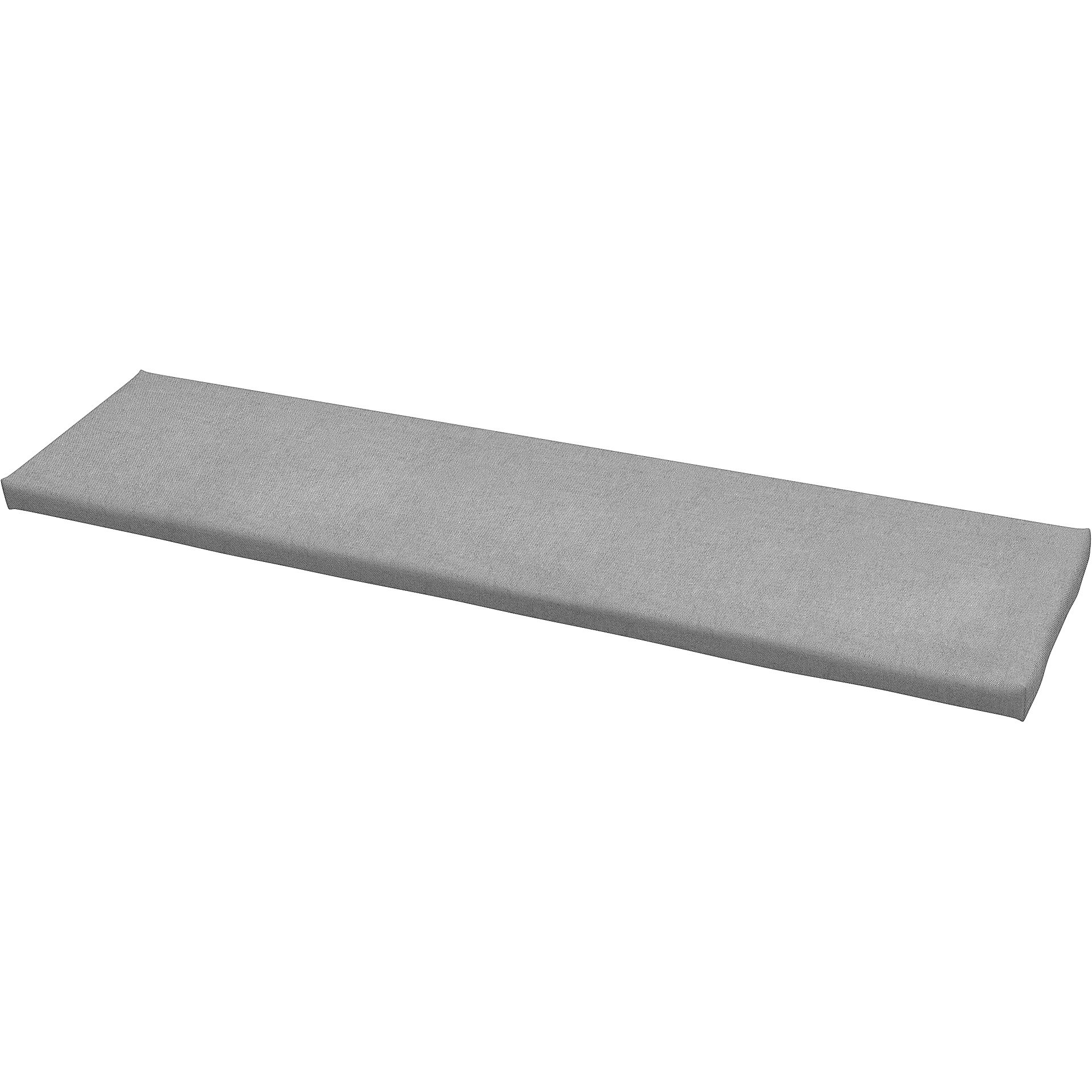IKEA - Universal bench cushion cover 140x35x3,5 cm, Graphite, Linen - Bemz
