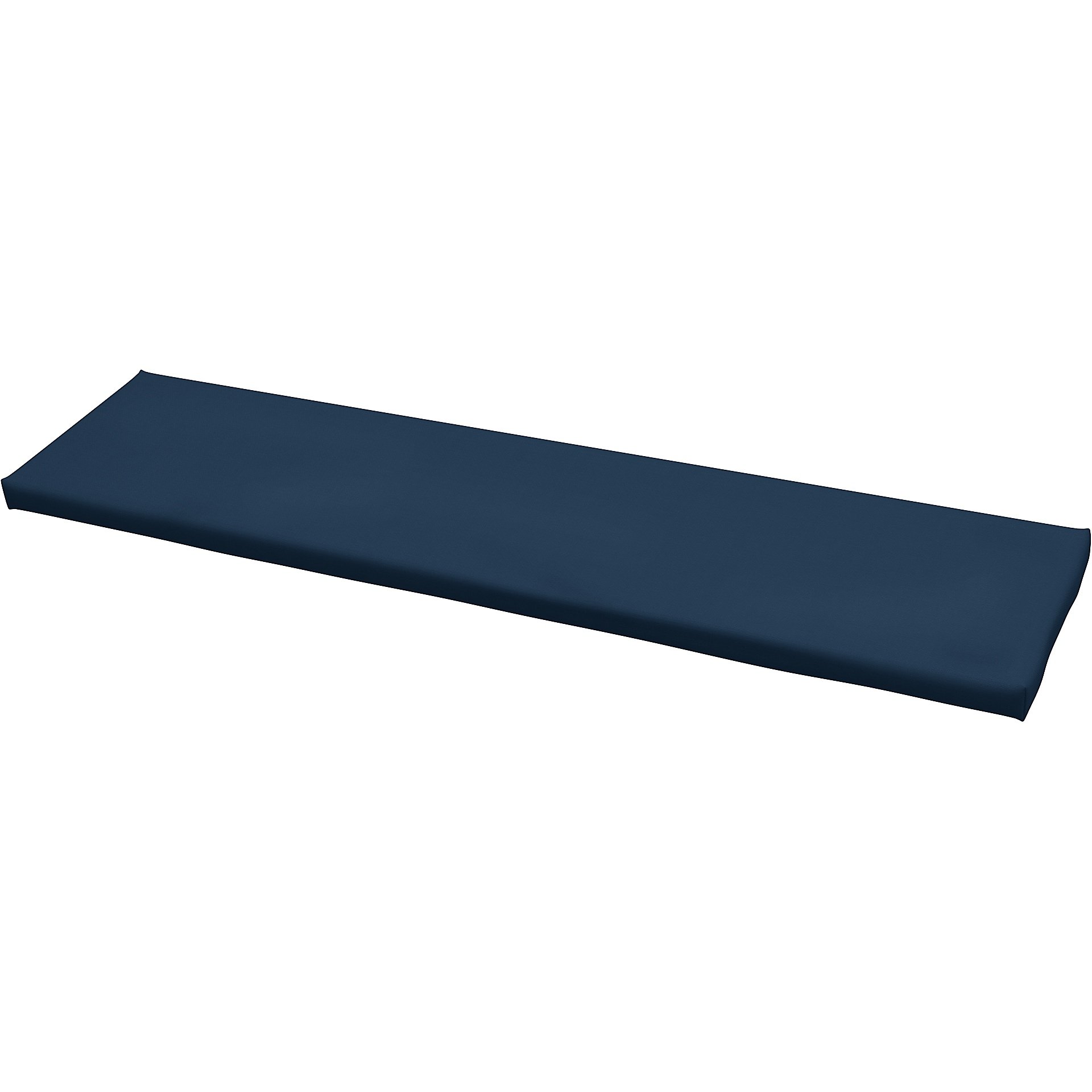 IKEA - Universal bench cushion cover 140x35x3,5 cm, Deep Navy Blue, Cotton - Bemz