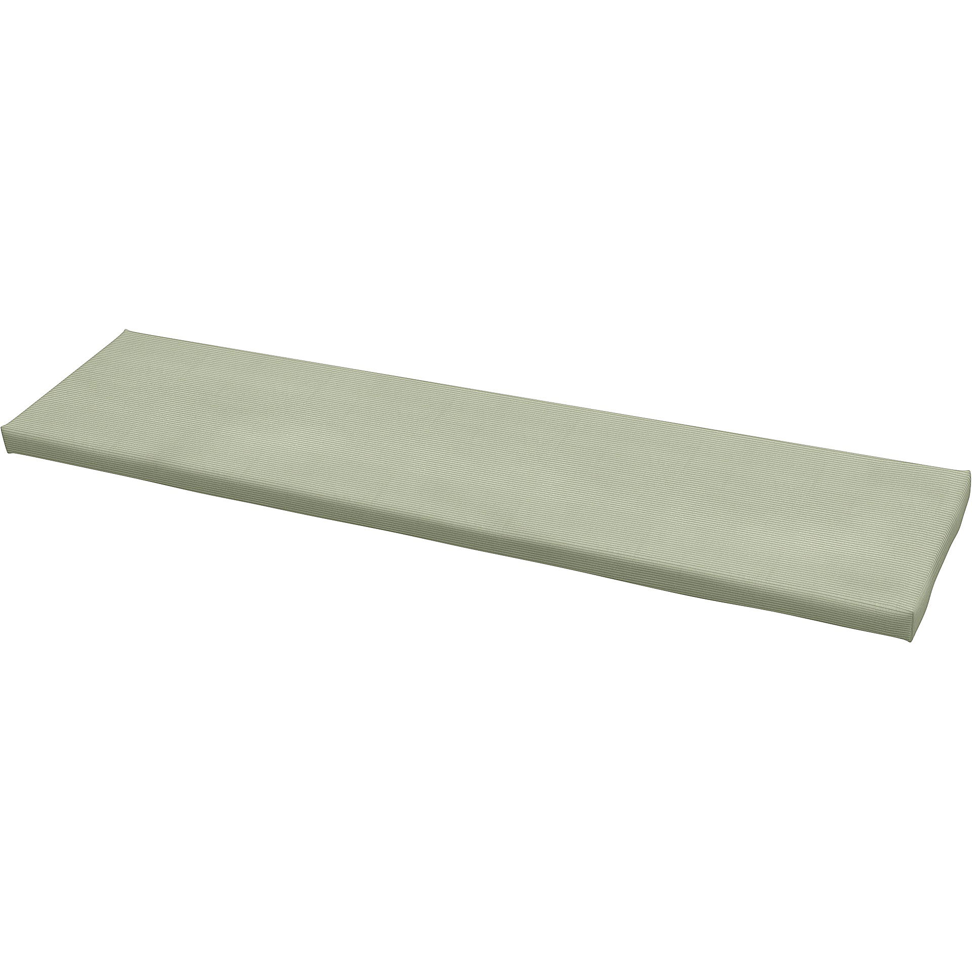 IKEA - Universal bench cushion cover 140x35x3,5 cm, Seagrass, Corduroy - Bemz
