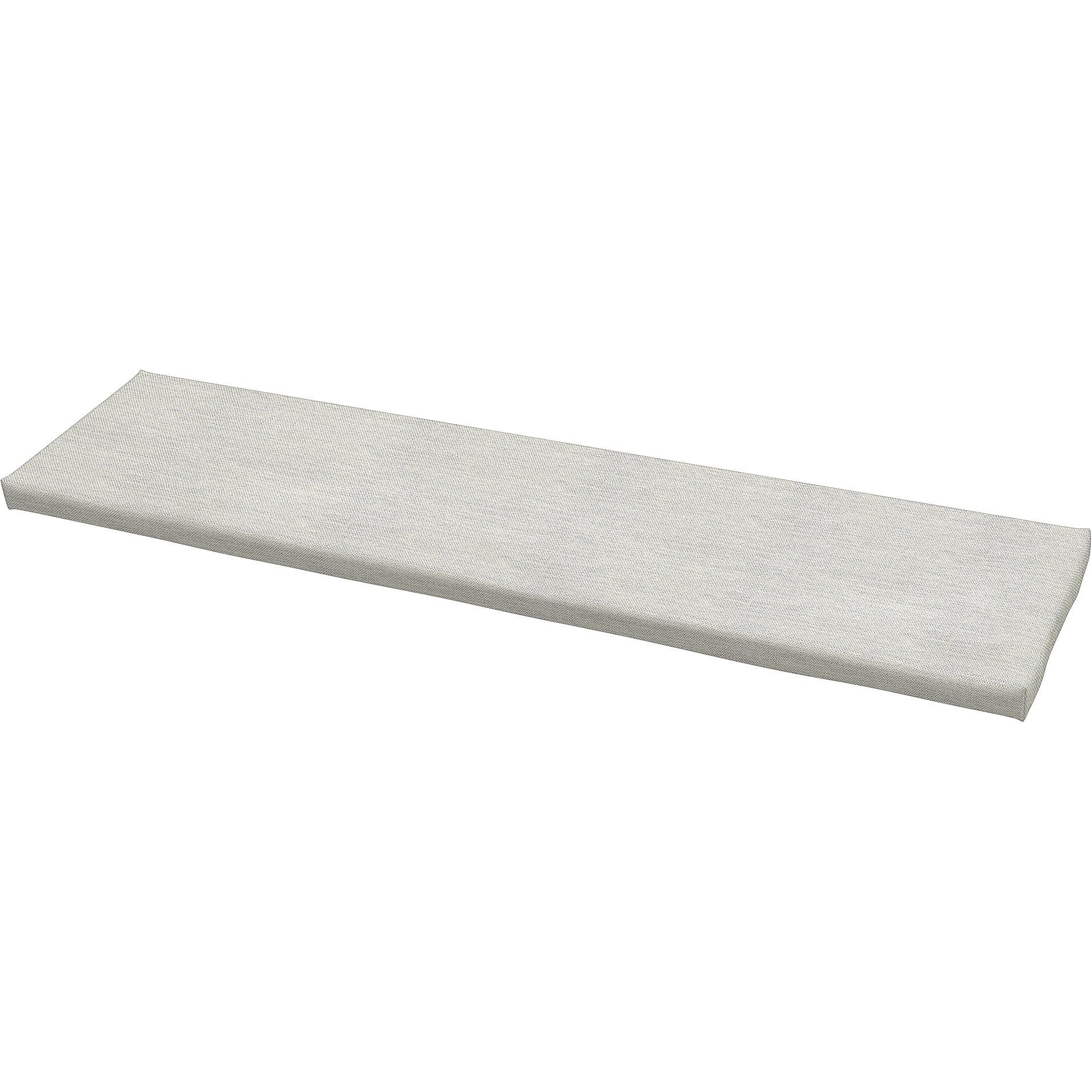 IKEA - Universal bench cushion cover 140x35x3,5 cm, Silver Grey, Cotton - Bemz