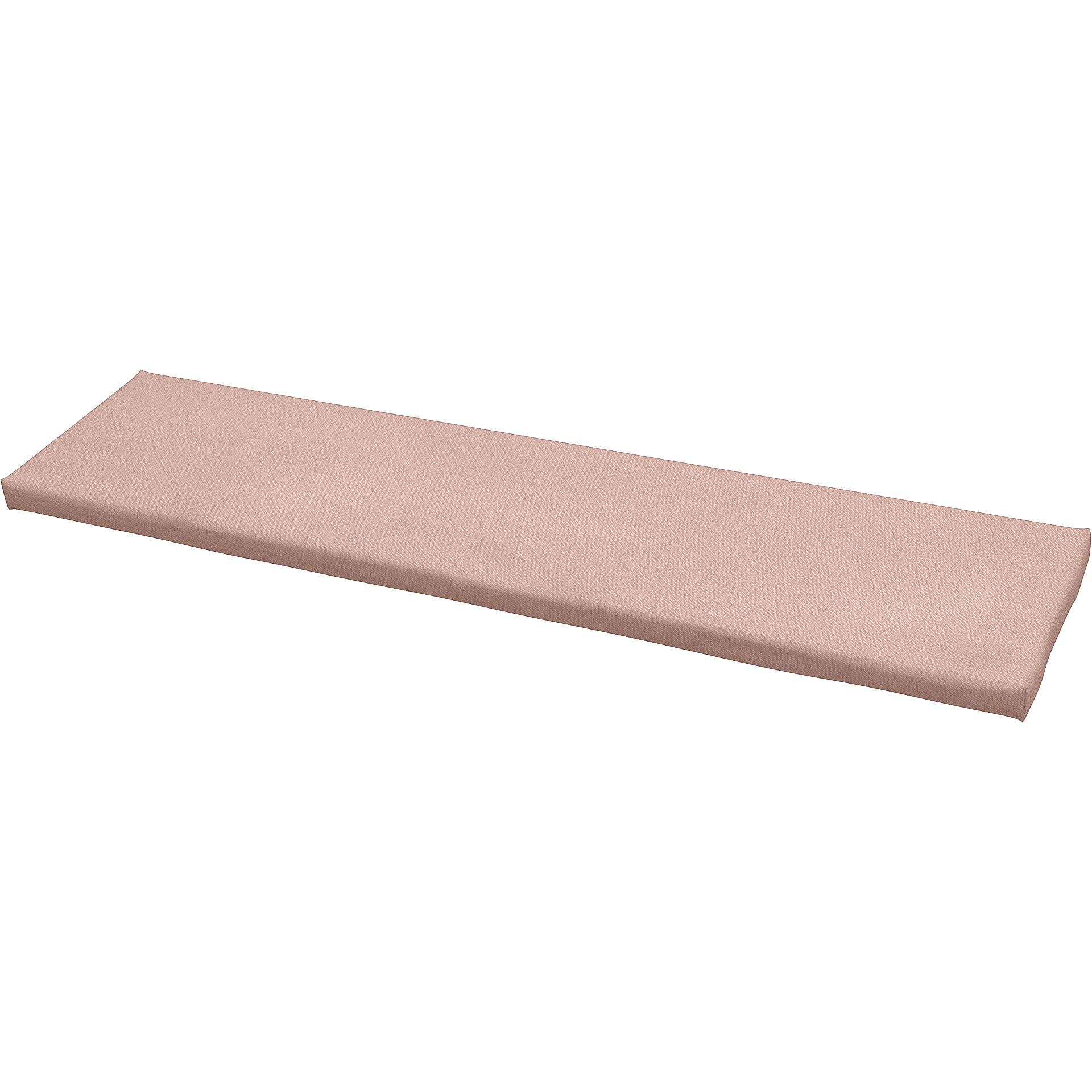 IKEA - Universellt överdrag till bänkdynor 140x35x3,5 cm, Blush, Linne - Bemz