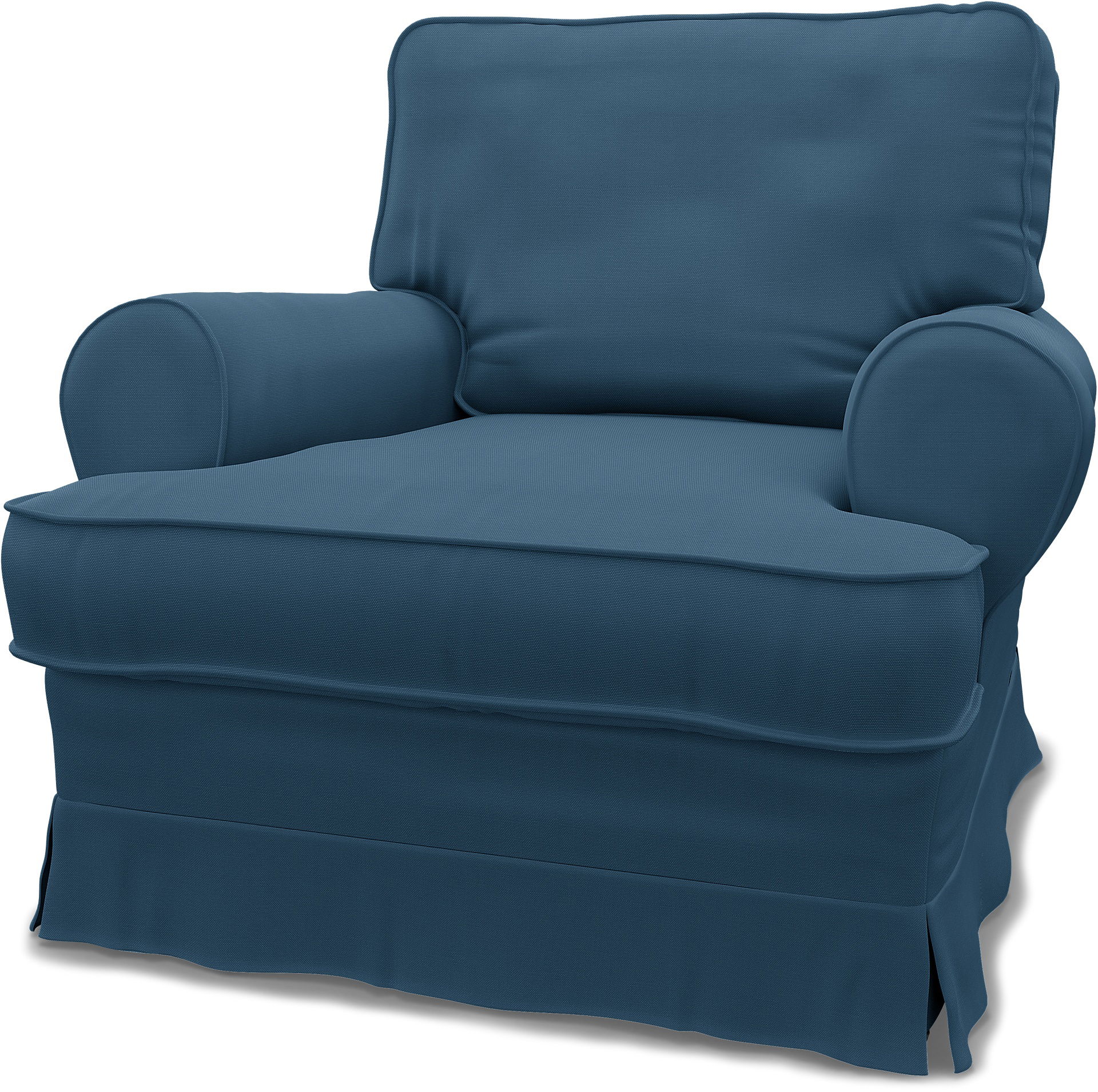 IKEA - Barkaby Armchair Cover (Small model), Real Teal, Cotton - Bemz