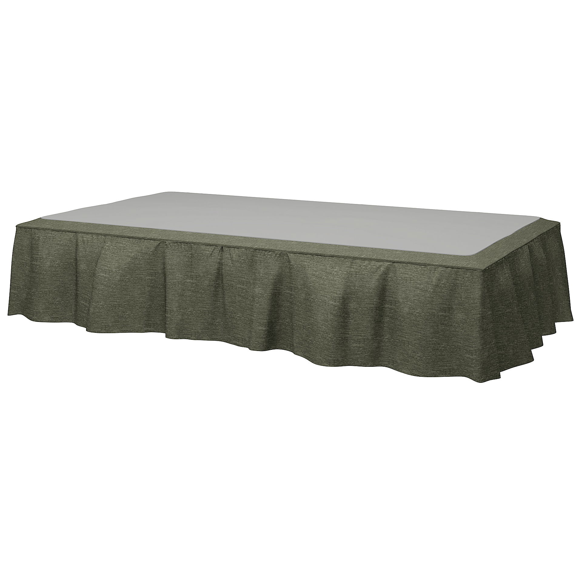 Sängkappa, Green Grey, Sammet - Bemz