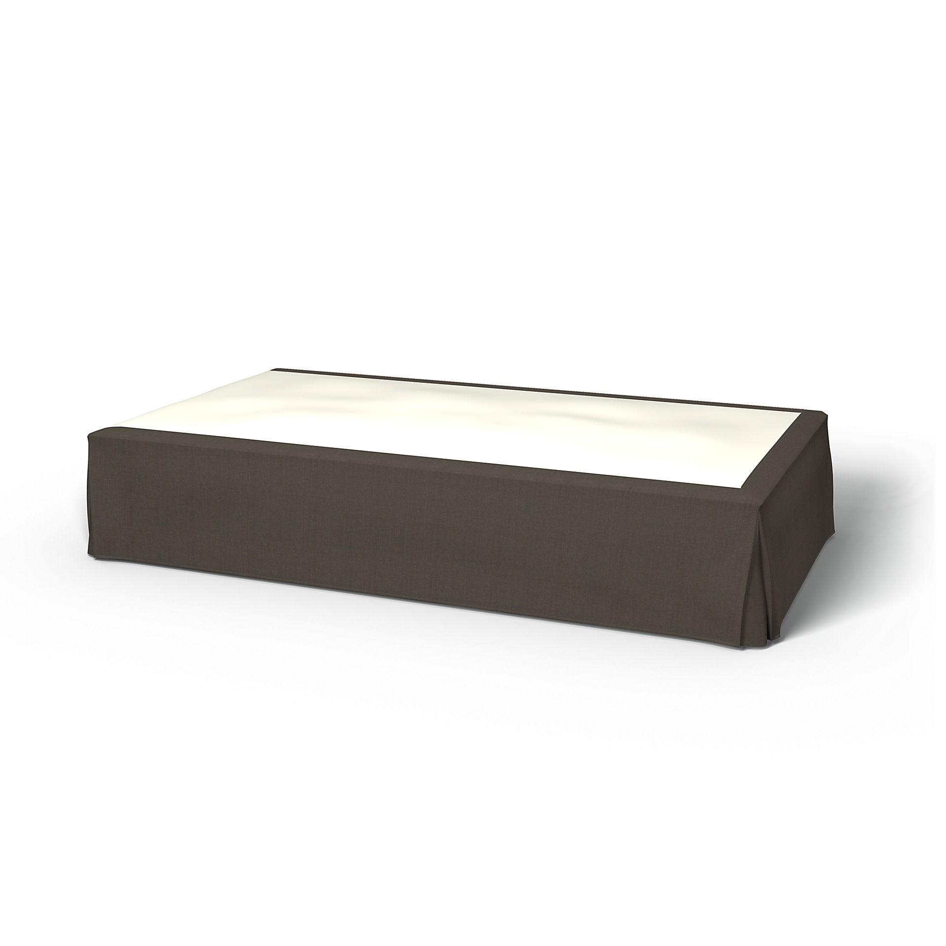 Bed Skirt, Mocha, Linen - Bemz