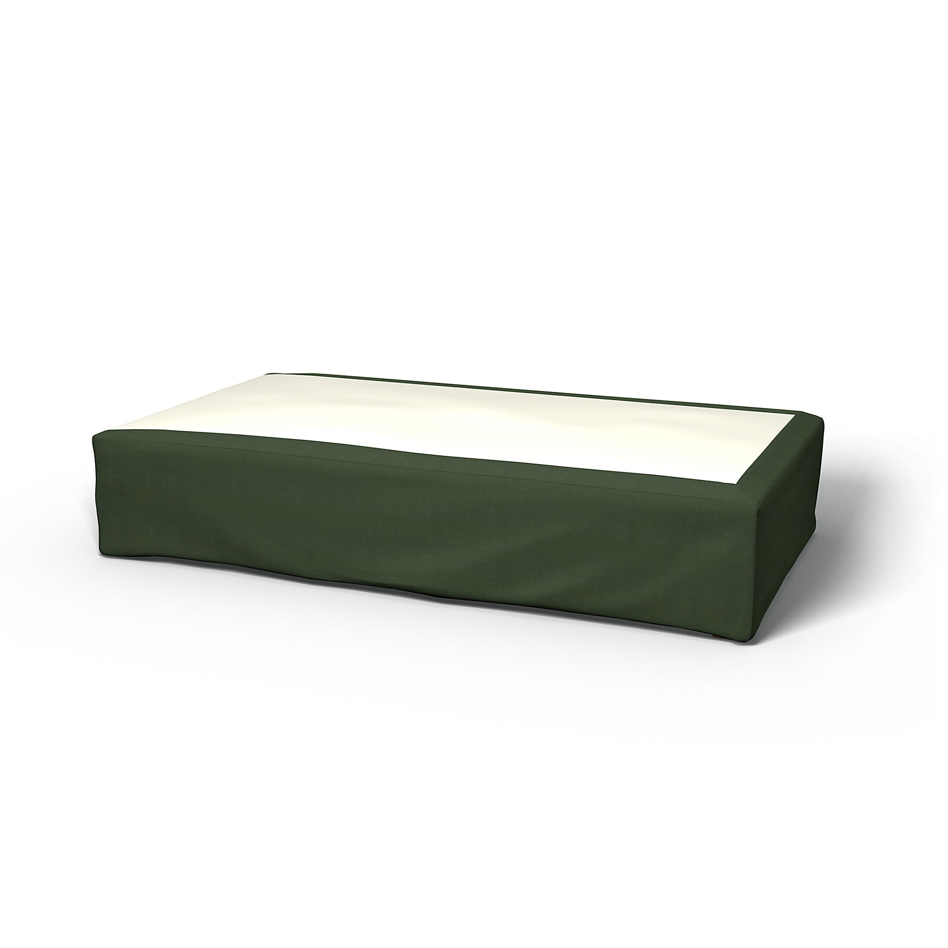 Bed Skirt, Moss, Linen - Bemz