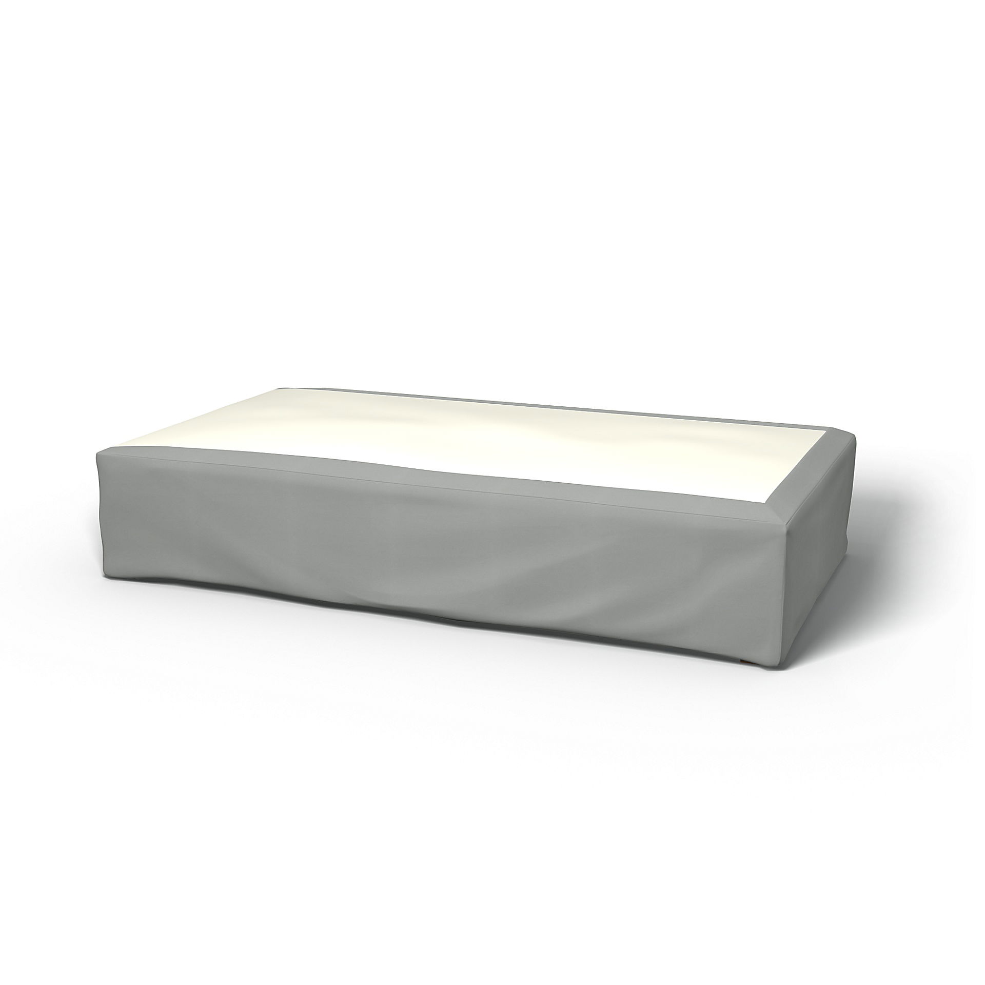 Bed Skirt, Silver Grey, Cotton - Bemz