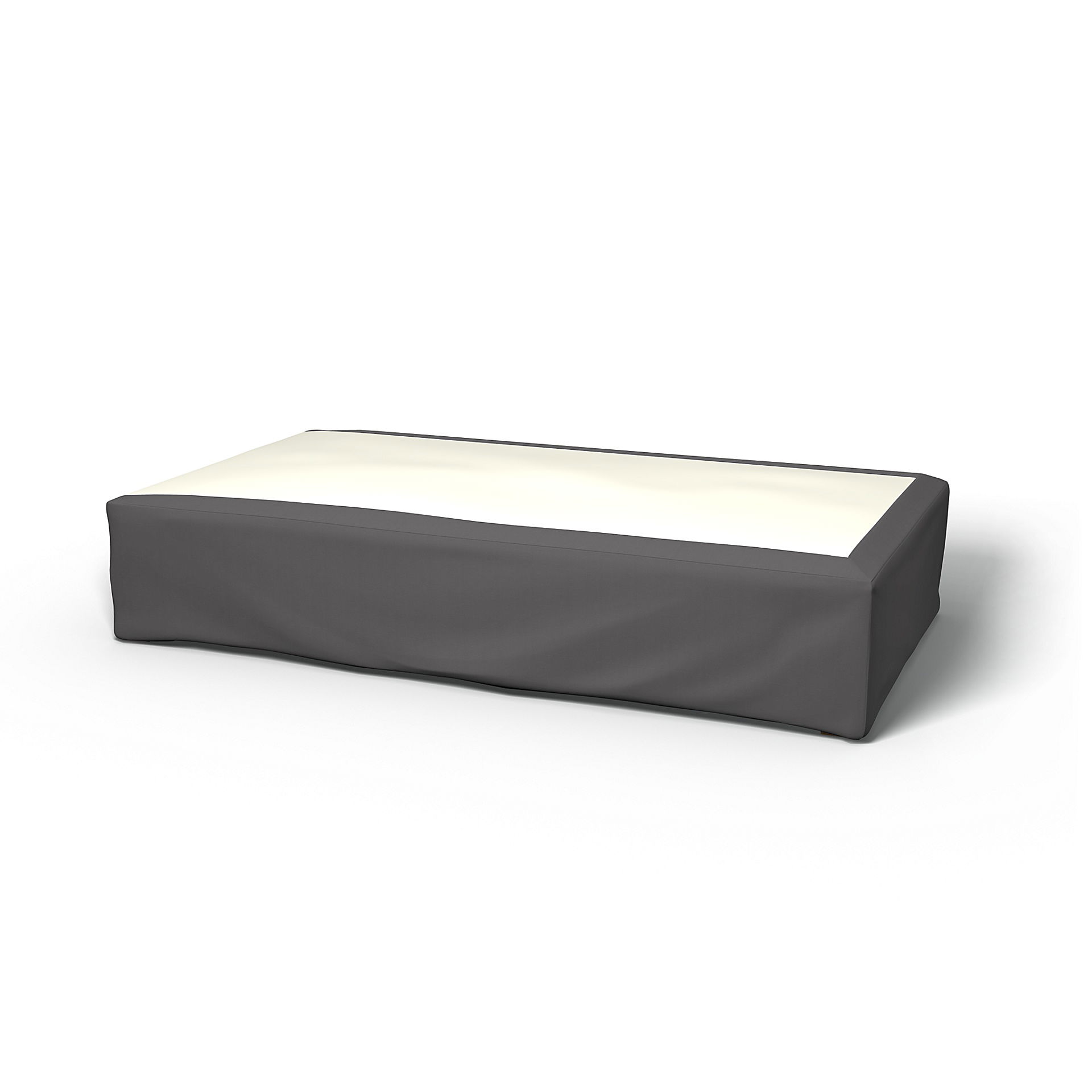 Bed Skirt, Smoked Pearl, Cotton - Bemz
