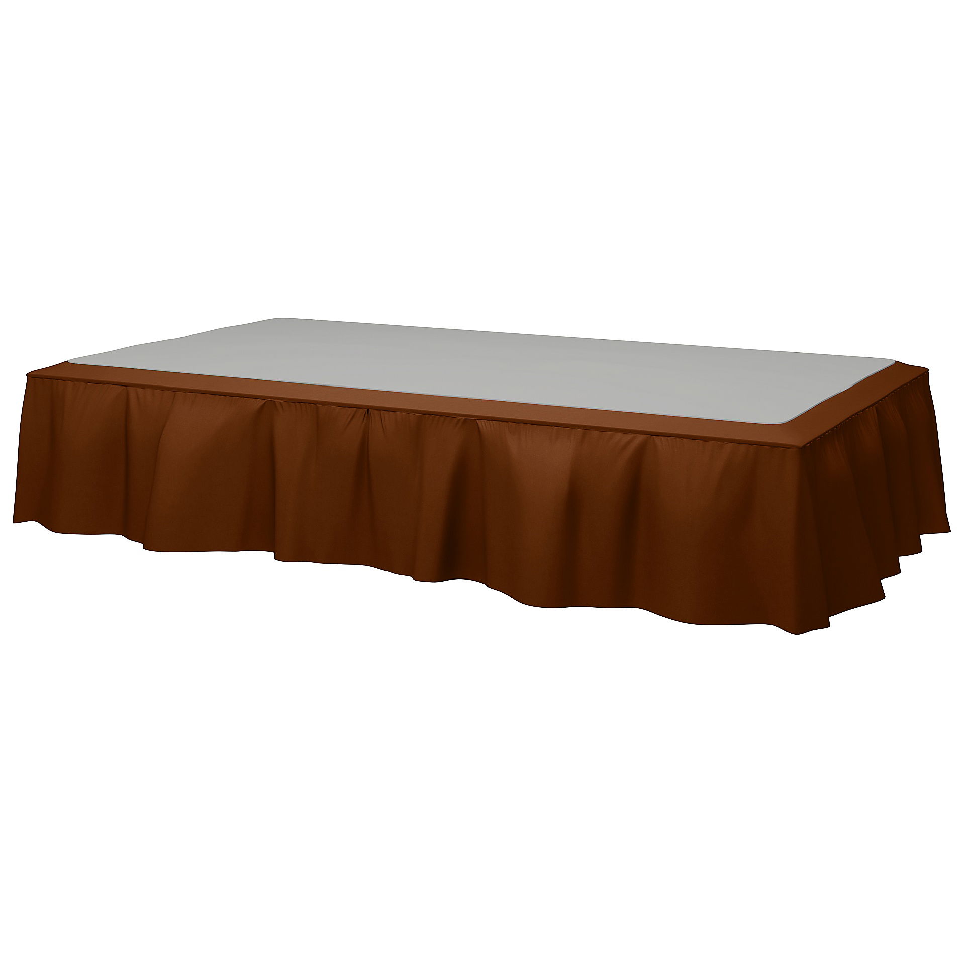 Bed Skirt, Cinnamon, Velvet - Bemz