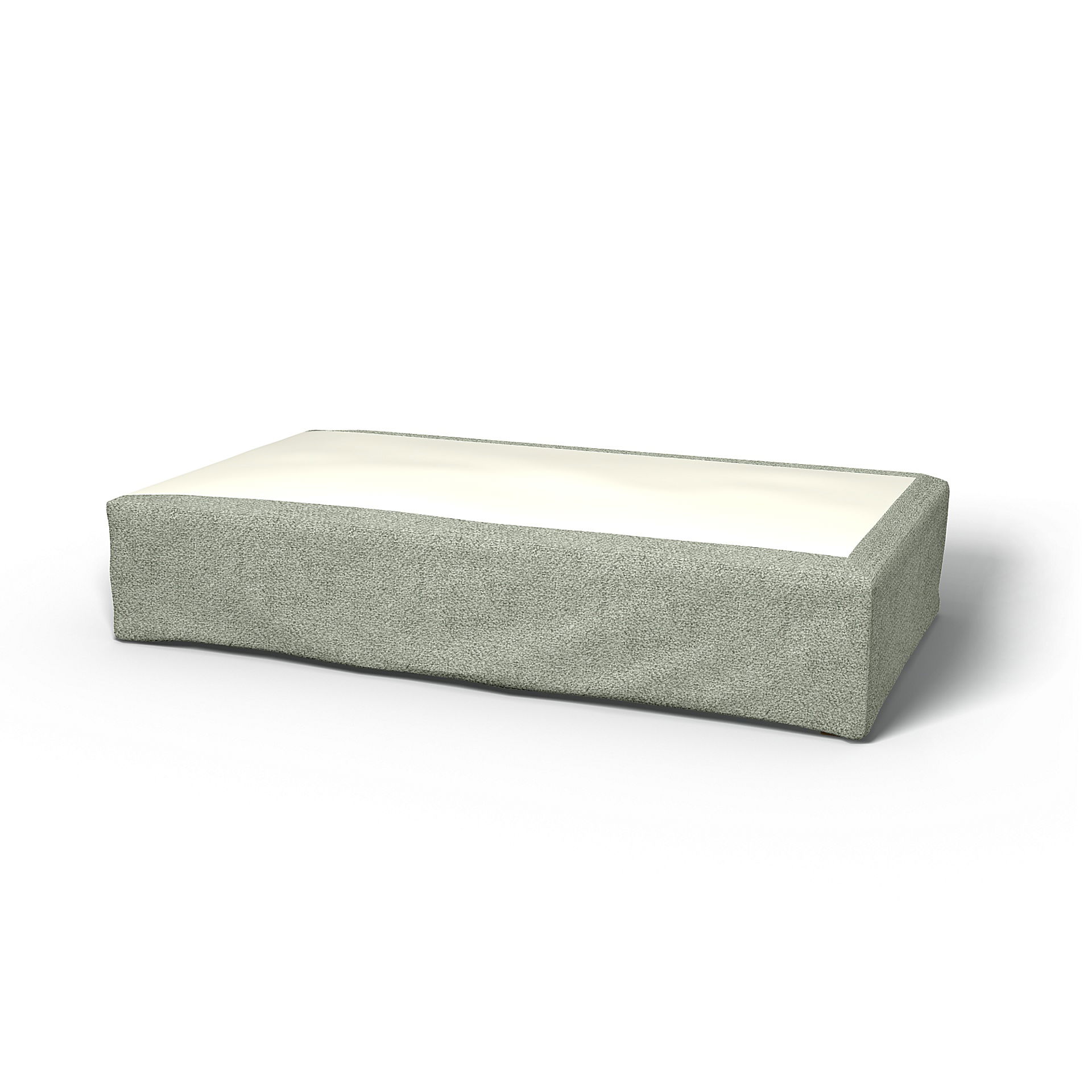 Bed Skirt, Pistachio, Bouclé & Texture - Bemz