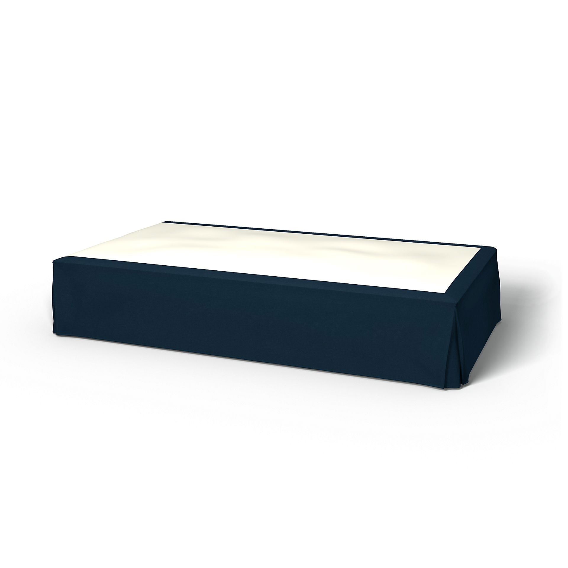 Bed Skirt, Midnight, Velvet - Bemz